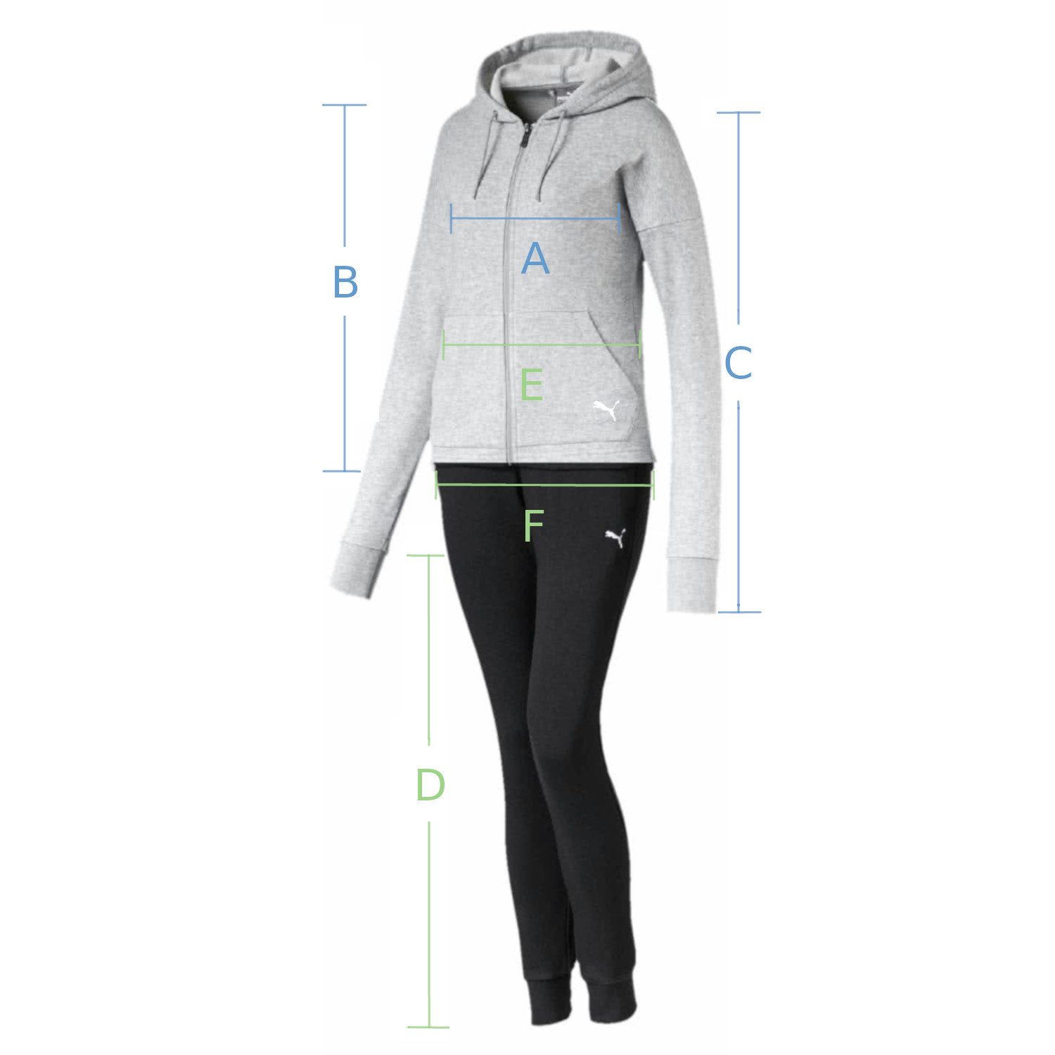 PUMA Trainingsanzug Puma Damen Trainingsanzug Clean günstig online kaufen