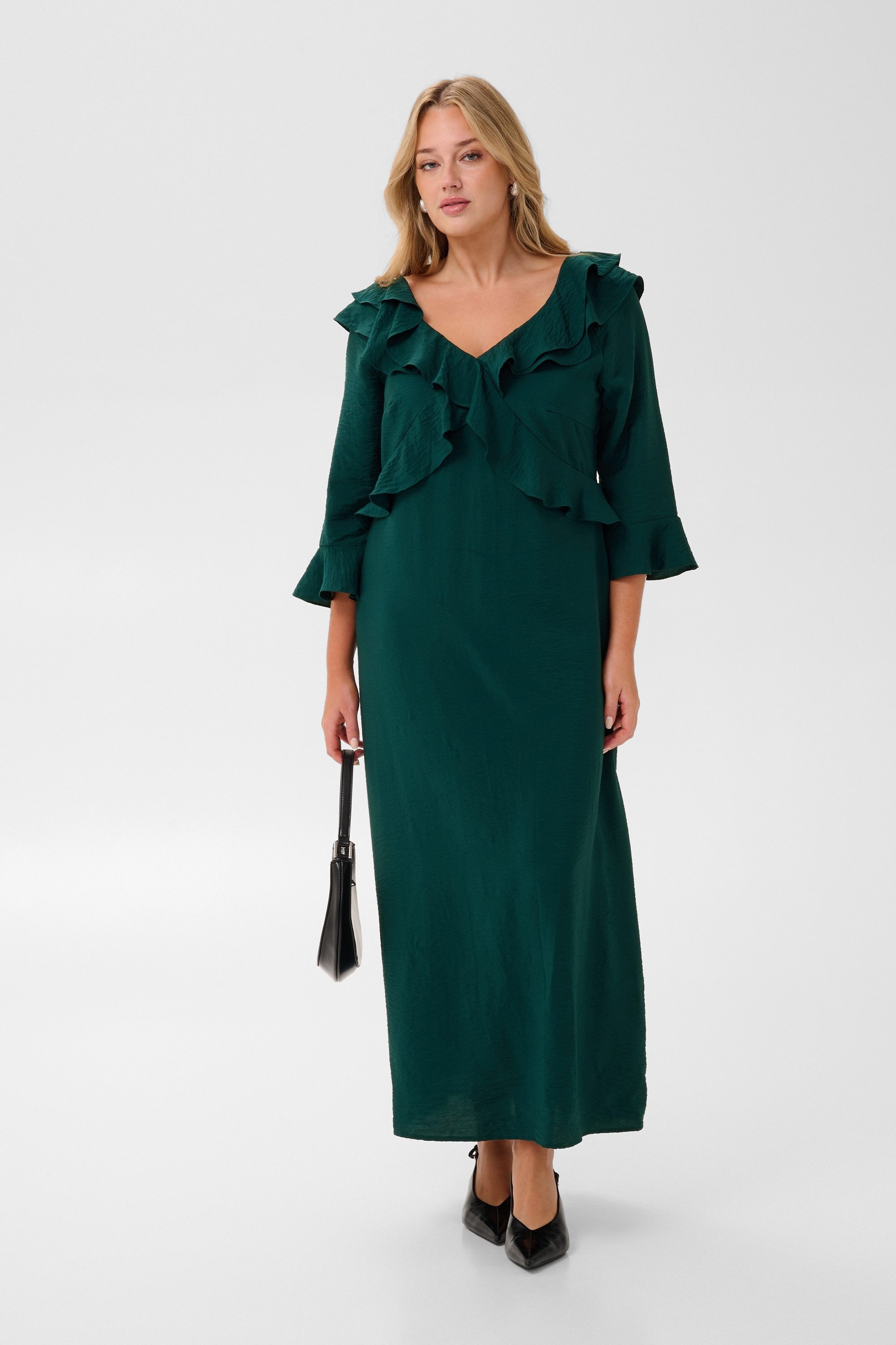KAFFE Curve Blusenkleid Kleid KCelsa Große Größen