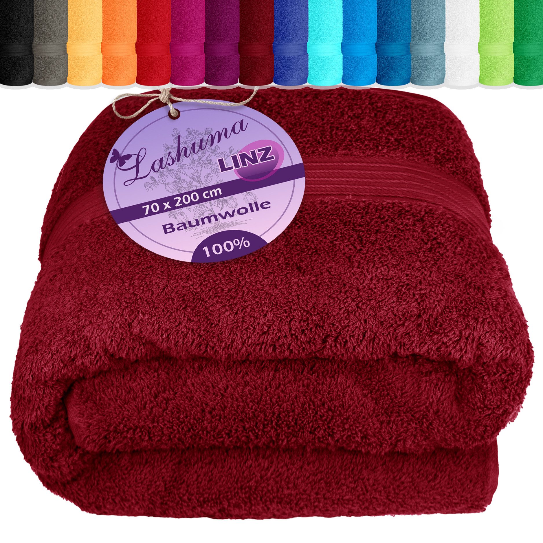 Lashuma Saunatuch XXL Handtuch, Frottee (1-St), Badetuch Damen & Badehandtu günstig online kaufen