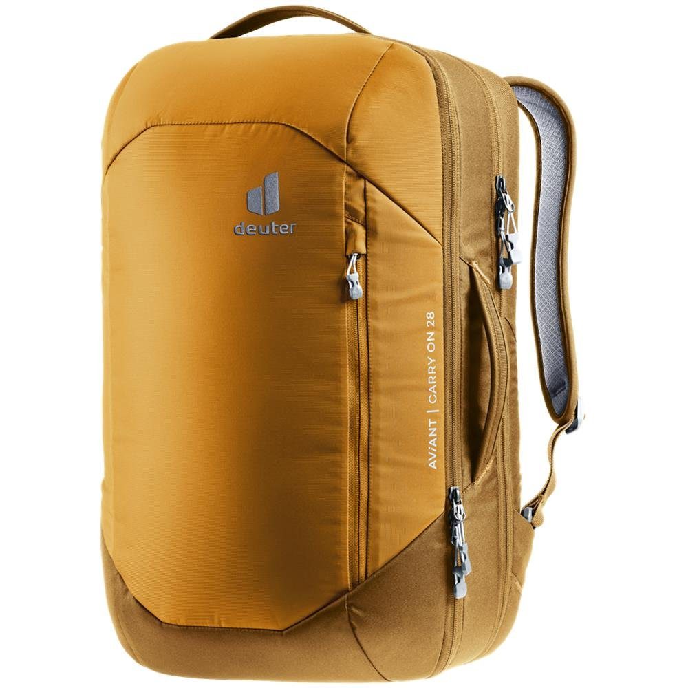 deuter Rucksack AViANT Carry On für Handgepäckmaße Reisen 28, 15 cinnamon-almond Laptopfach Liter, 28 bis Zoll