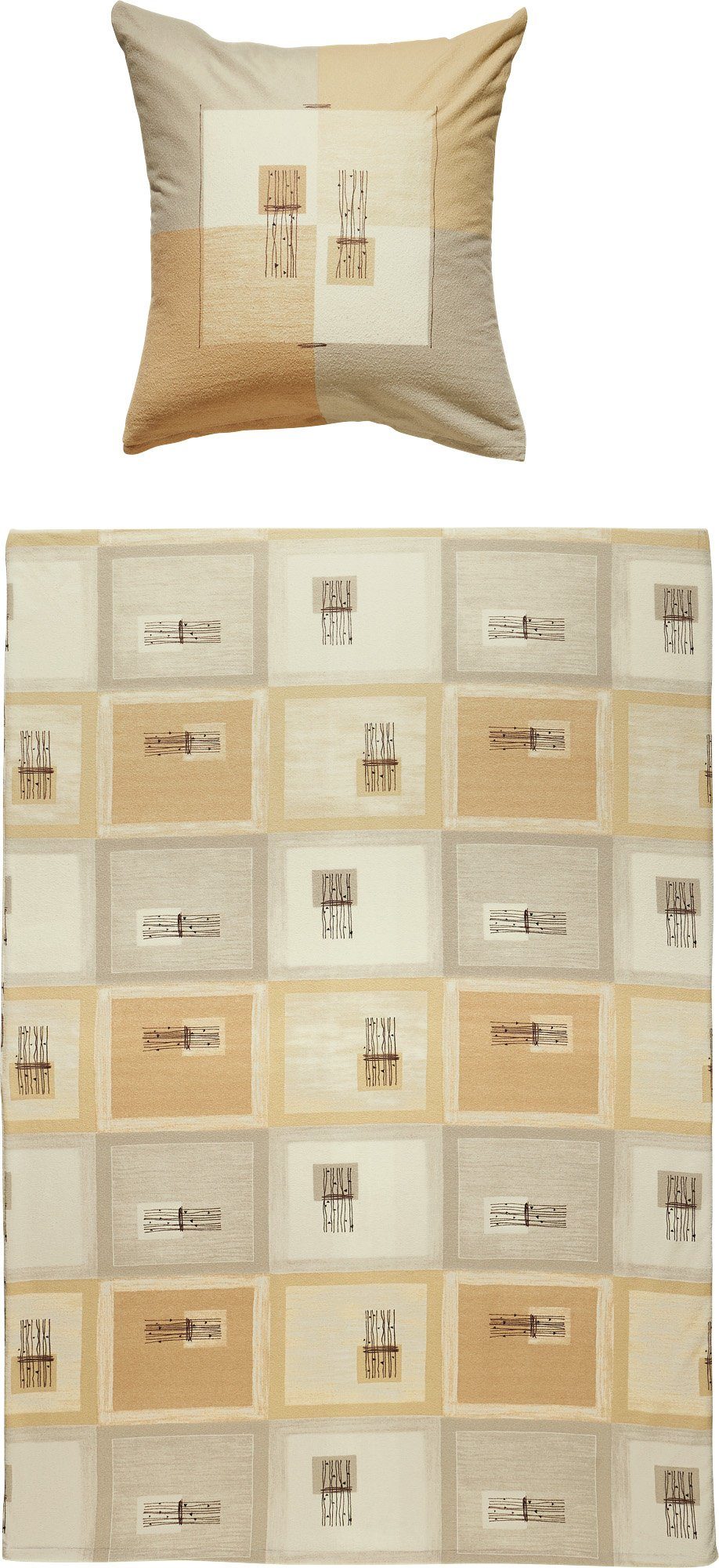 Dyckhoff Bettwäsche Bettwäsche, Frottier, Weichfrottier Grafik günstig online kaufen