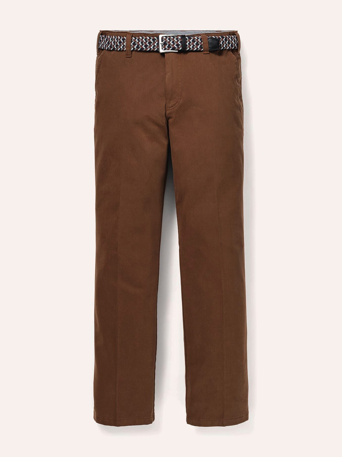 Walbusch Chinohose Extraglatt-Stretchbund-Chino Regular Fit