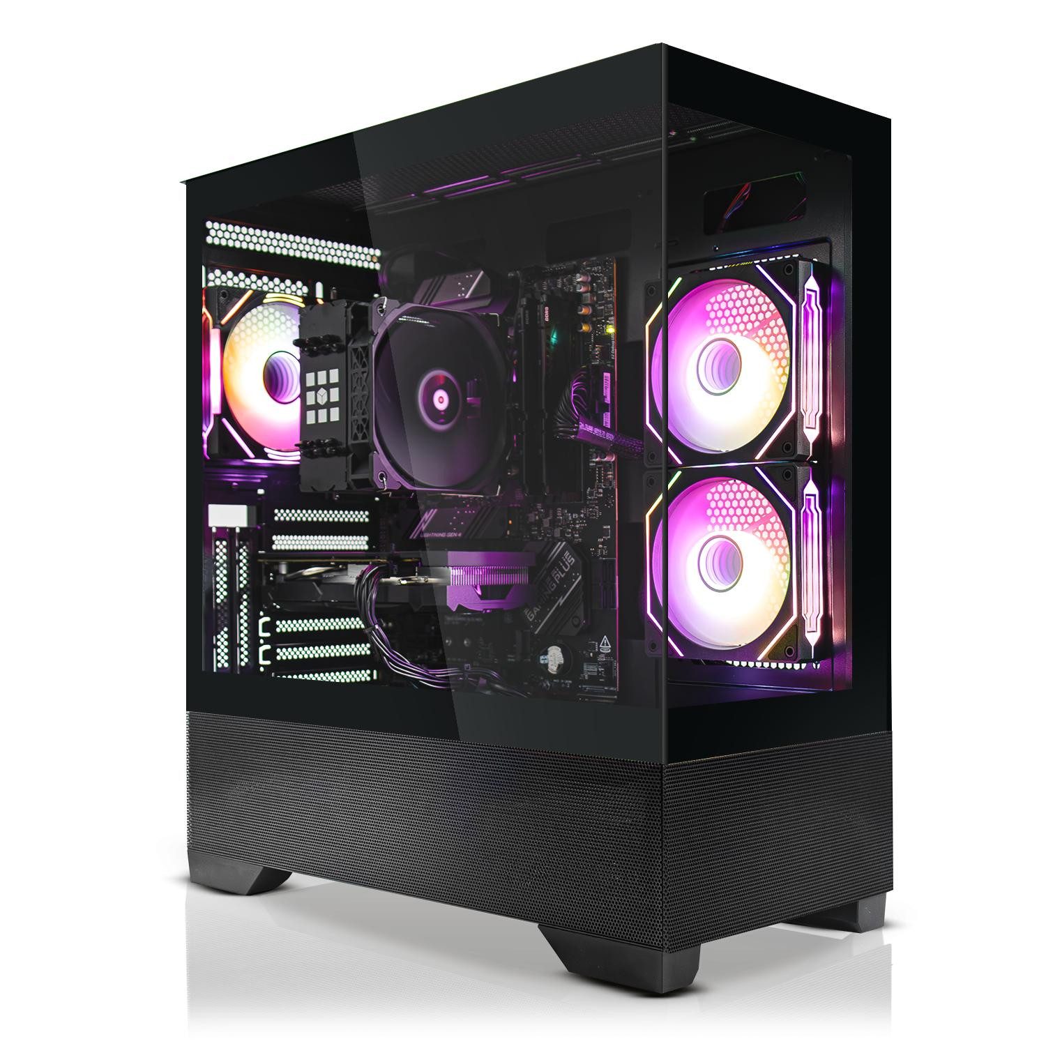 SYSTEMTREFF AMD Ryzen 5 7500F mit Nvidia GeForce RTX 5060 Ti 16GB Gaming-PC (AMD 7500F 7500F, Nvidia GeForce RTX 5060 Ti, 32 GB RAM, 1000 GB SSD, Luftkühlung)