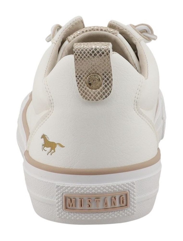 Mustang Shoes Ulla Slip-On Sneaker Freizeitschuh, Halbschuh, Slipper mit weicher Schaftrand-Polsterung