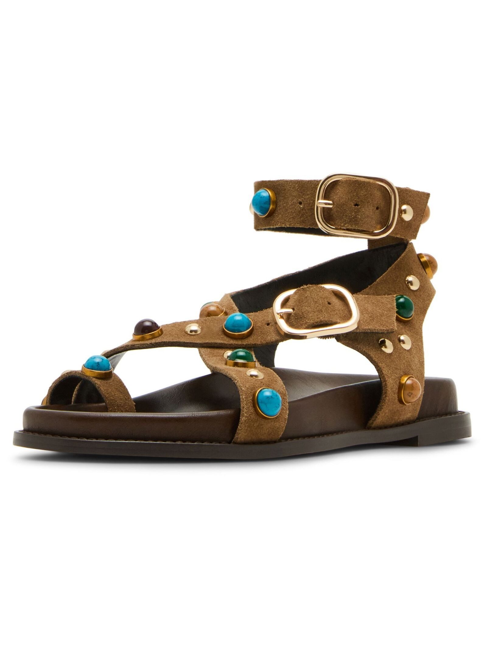 STEVE MADDEN Sandalen Veloursleder Schaftsandalette