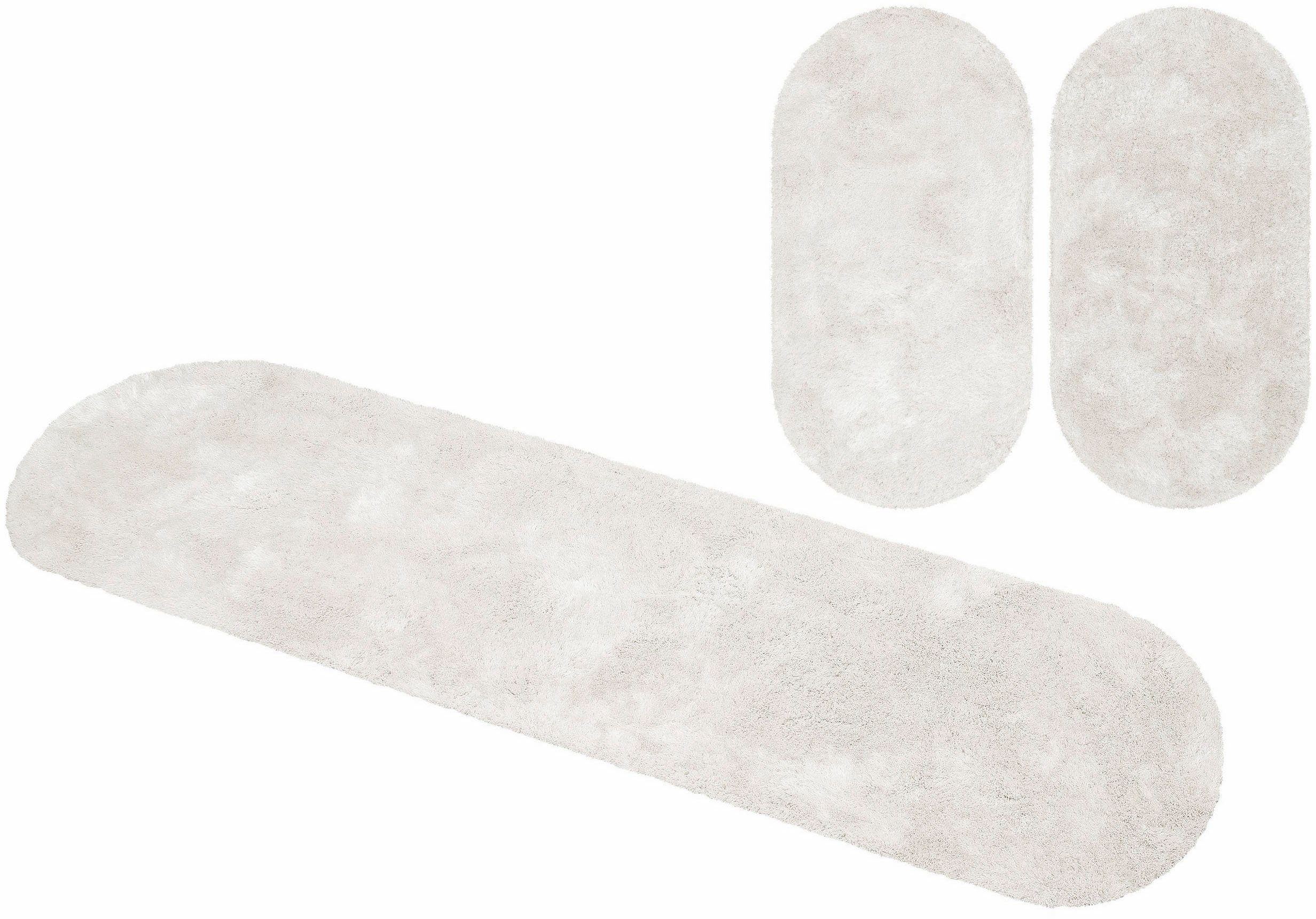 Bruno Banani Hochflor-Bettumrandung Dana Teppich, Kundenliebling, günstig online kaufen