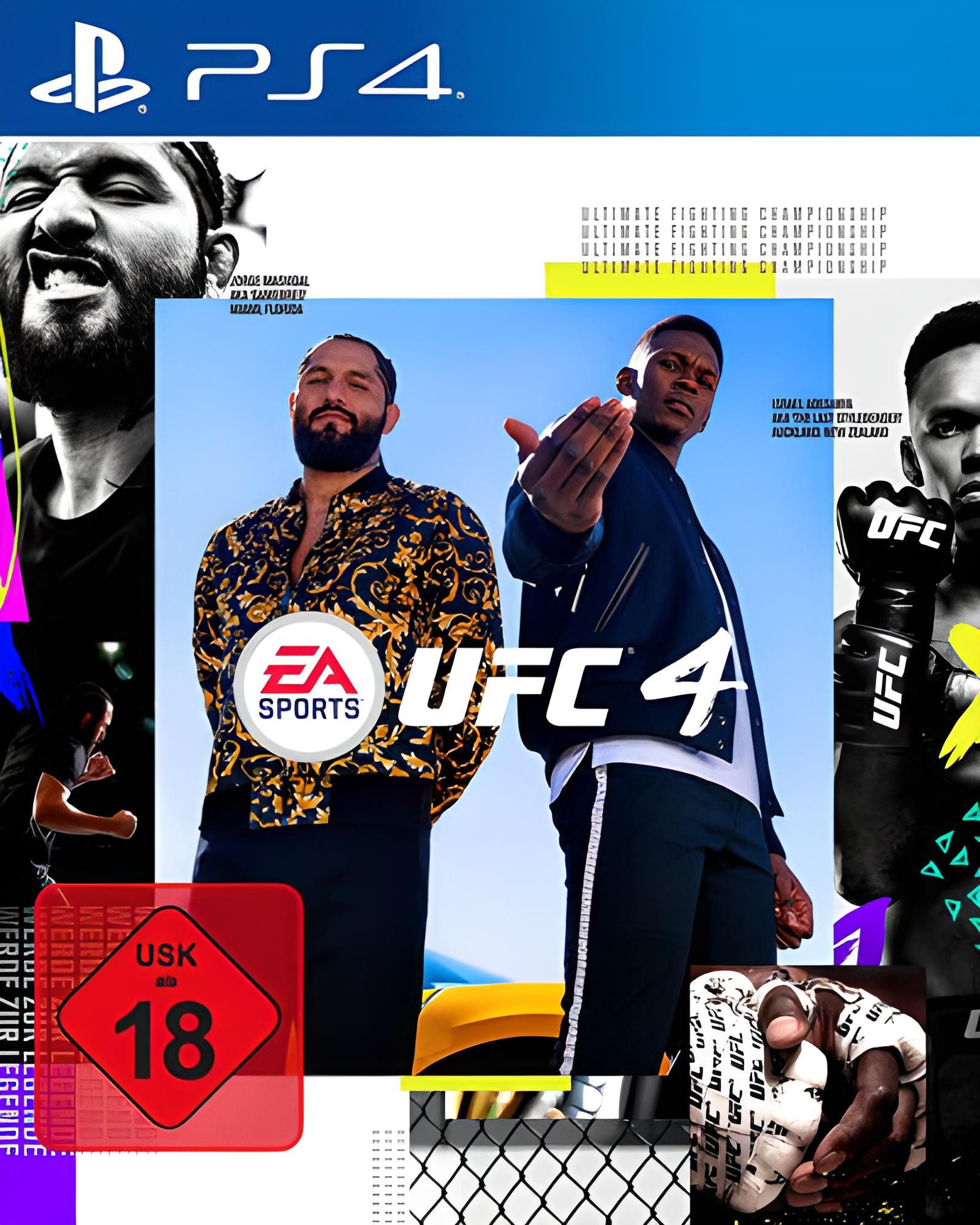 UFC 4 PS-4 Playstation 4