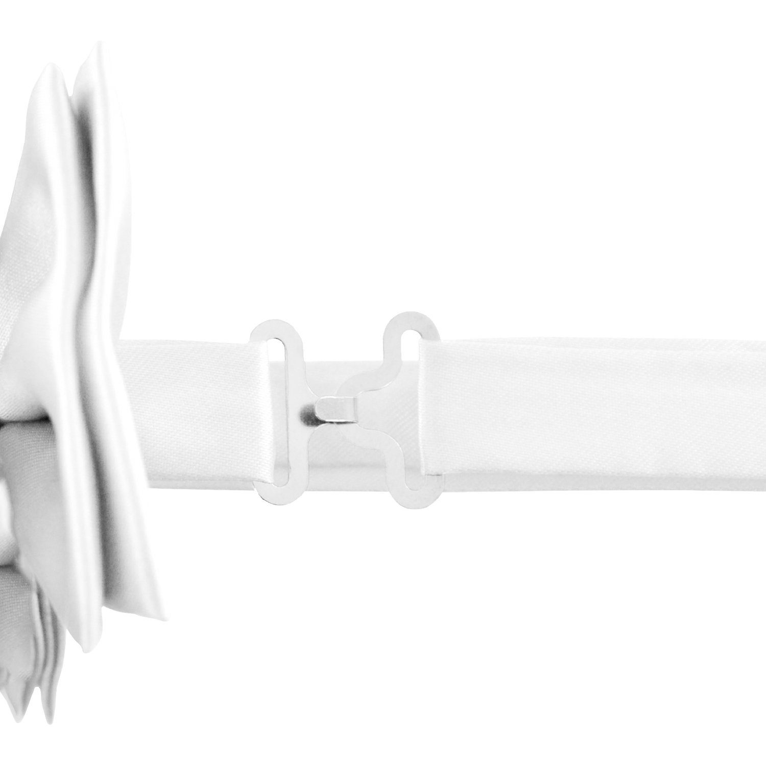 DonDon Fliege DonDon Edle Herren Fliege Schleife glänzend (Packung, 1-St) bereits gebunden, verstellbar, Seidenlook – Bild 4 von 5