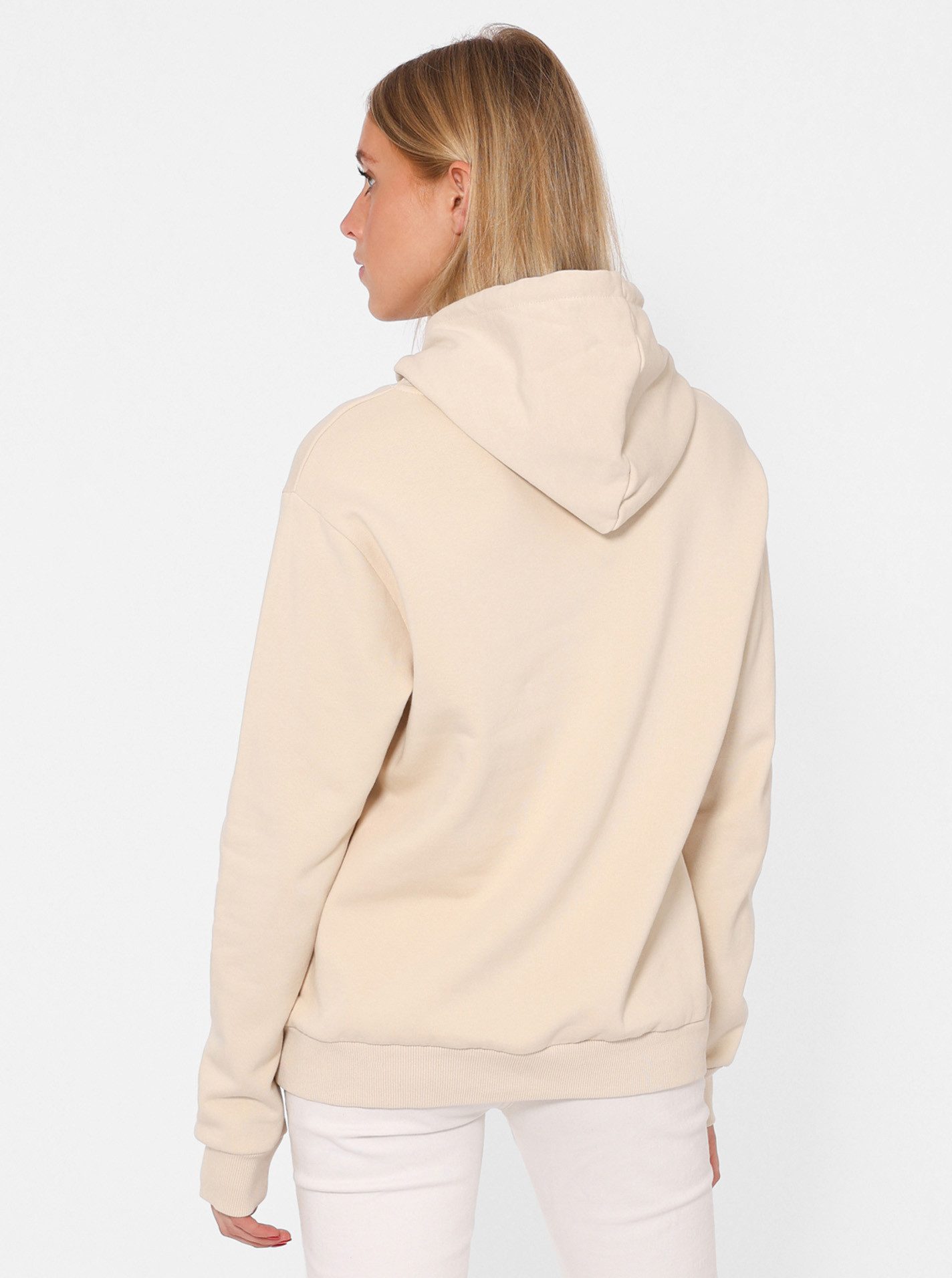 Zwillingsherz Hoodie "Wild Free" mit Pailletten, Kordel und Innenseite der Kapuze im -Look – Bild 4 von 5