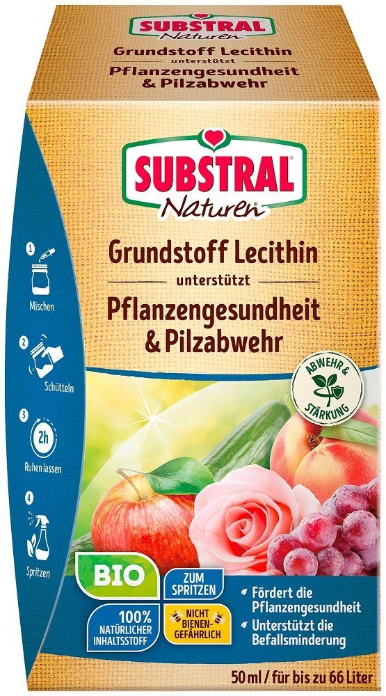 Substral Pflanzenstärkungsmittel Substral Naturen Grundstoff Lecithin Bio Pilz-Stopp Konzentrat 50 ml