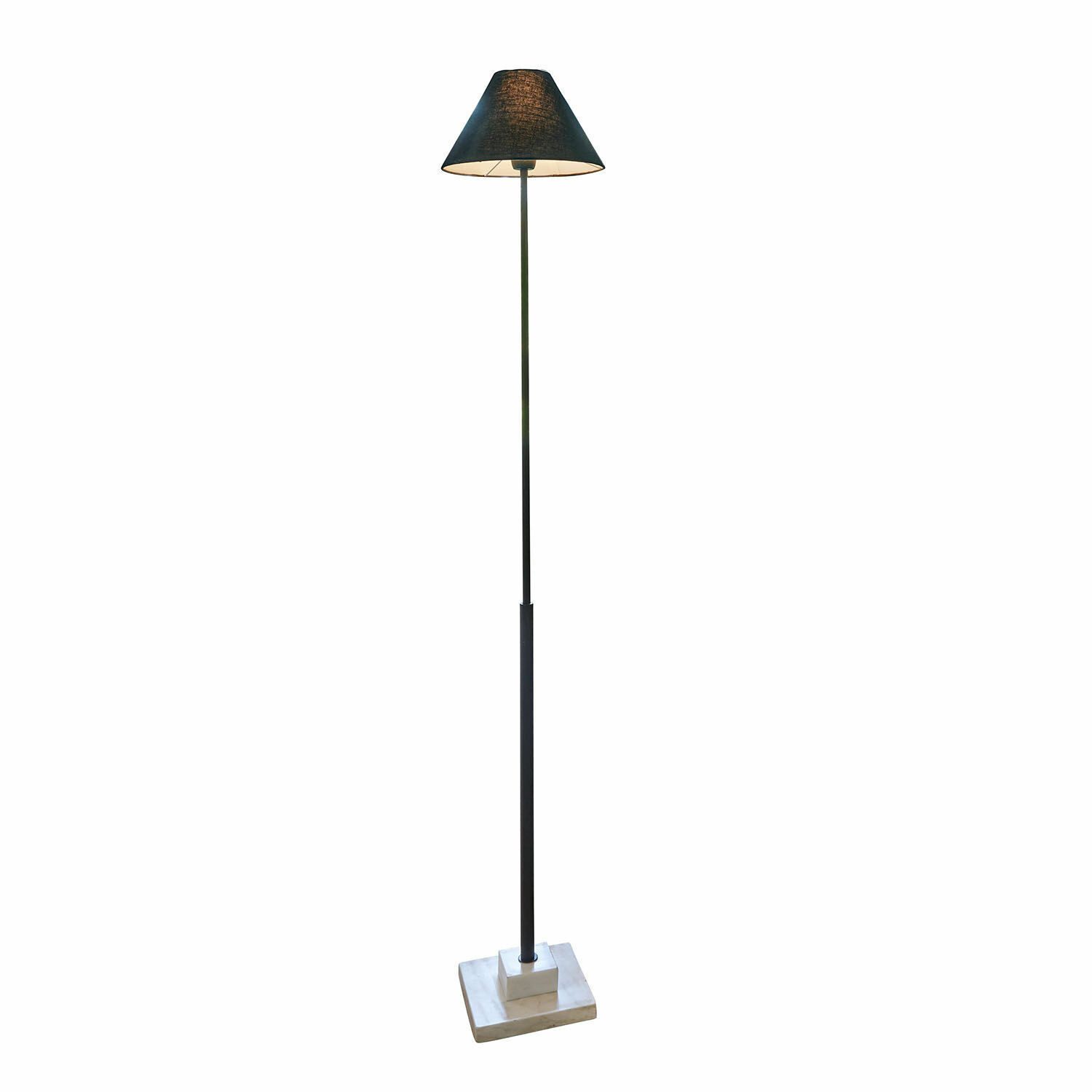 Mirabeau Stehlampe Stehlampe Orvienne schwarz/weiß