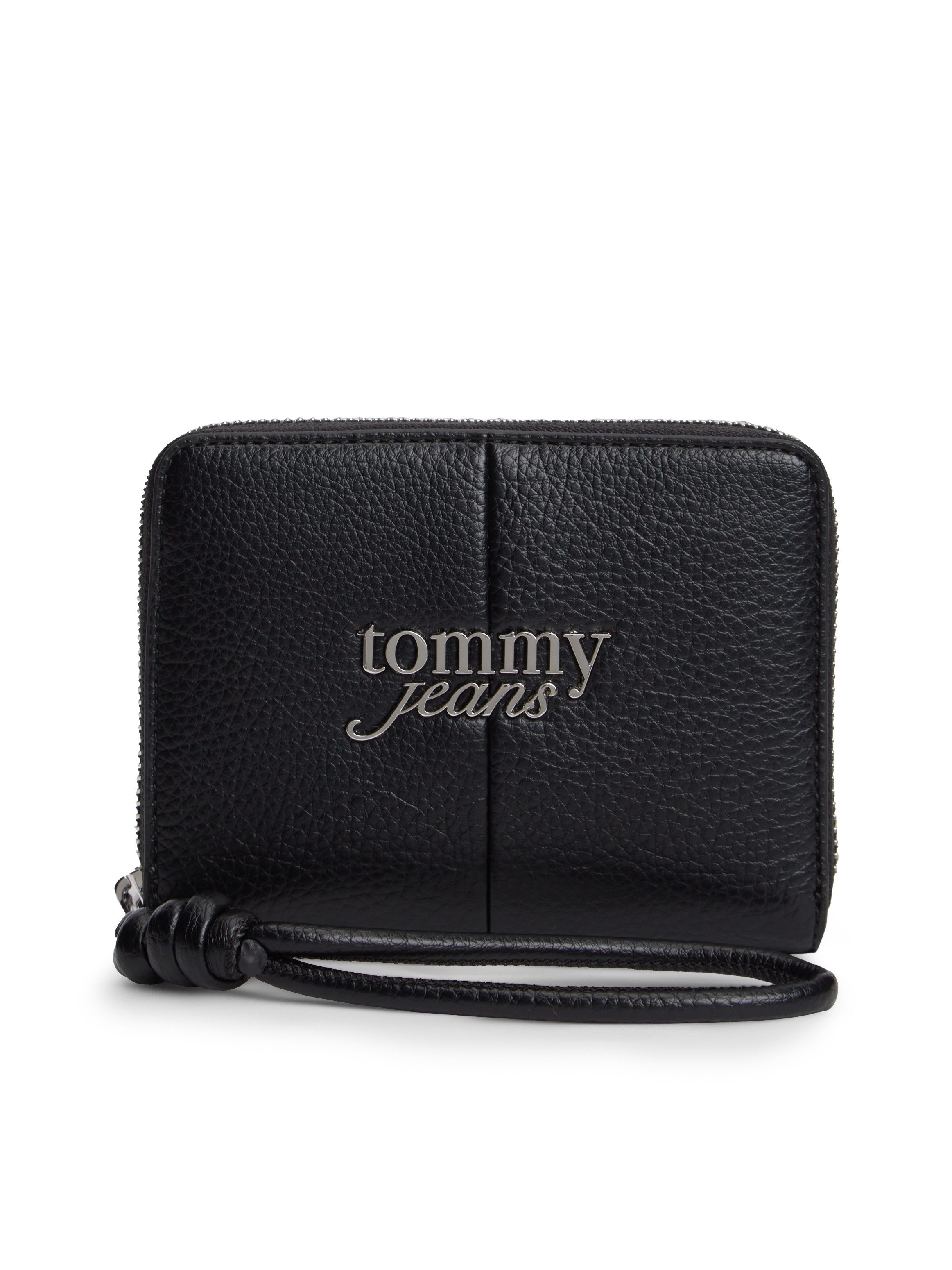 Tommy Jeans Geldbörse TJW BOLD MED ZA, Geldbeutel, Portemonnaie, Money Pocket mit Logoemblem