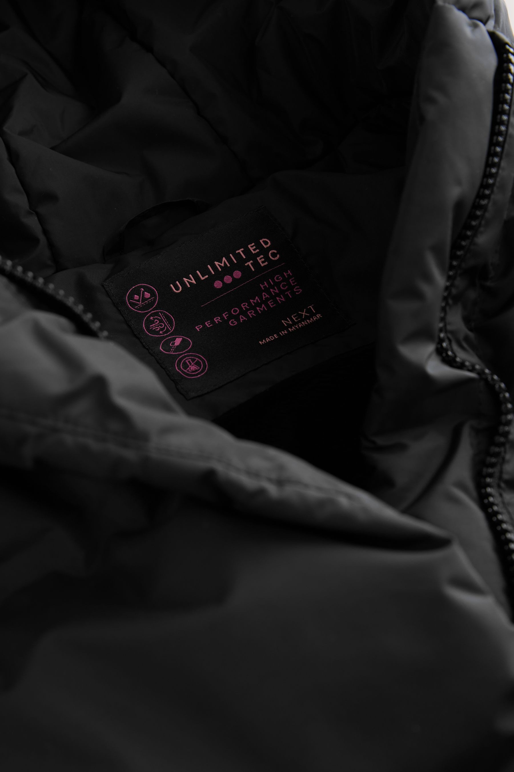 Next Funktionsmantel Wasserdichte Steppjacke mit Heatseal-Beschichtung (1-tlg)