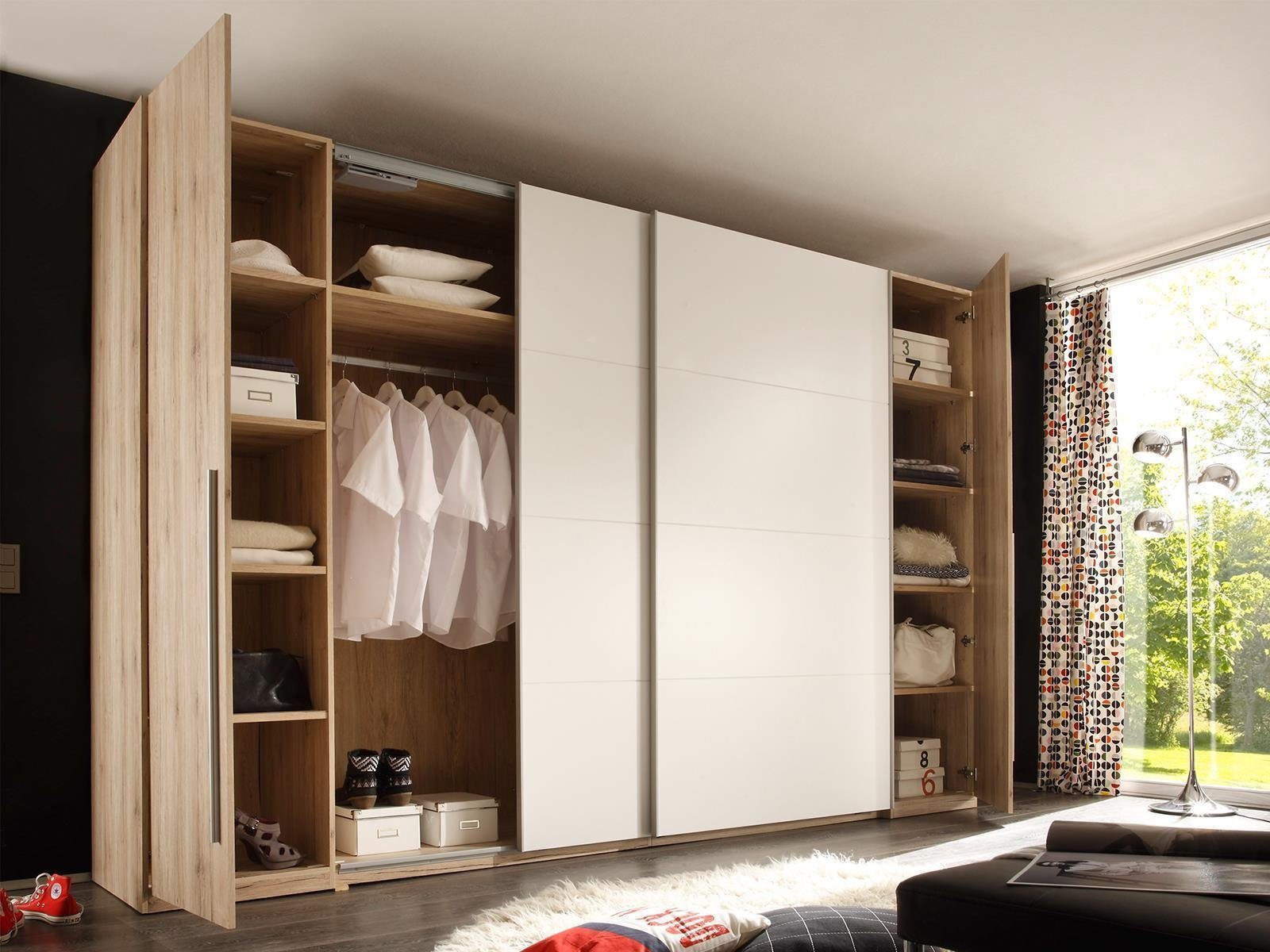 Pol-Power Kleiderschrank 270 x 225 x 61 cm (B/H/T) günstig online kaufen