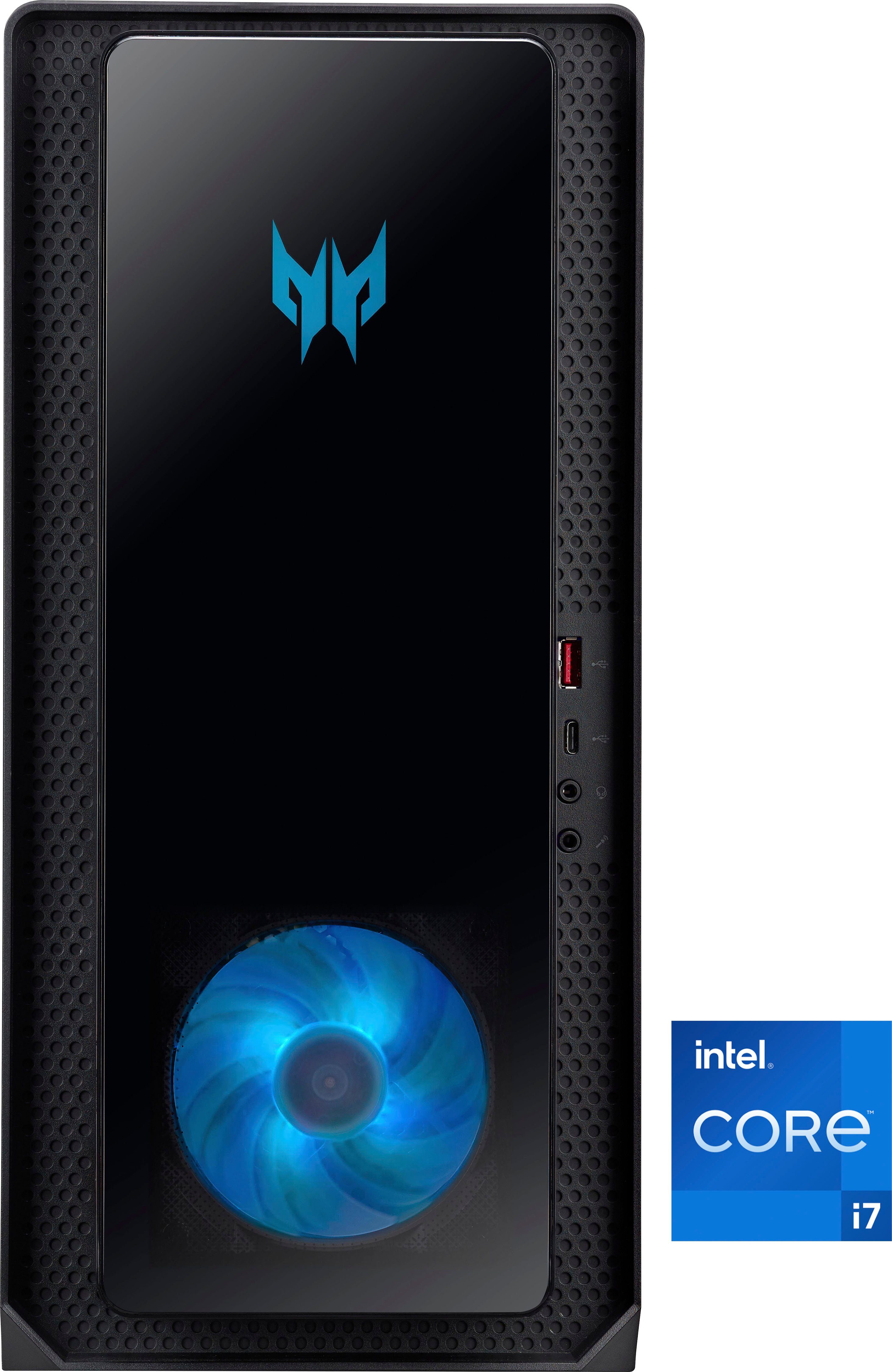 Acer Predator Orion 3000 RAM, i7 (PO3-640) 16 Gaming-PC (Intel® 12700F, GeForce® GB SSD) 512 RTX™ 3060, Core GB