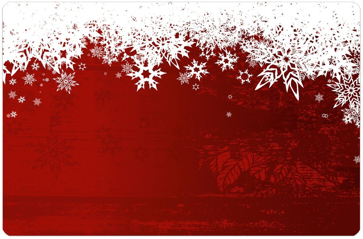 matches21 HOME & HOBBY Platzset Abwaschbare Tischsets 6er Set Weihnachten S günstig online kaufen