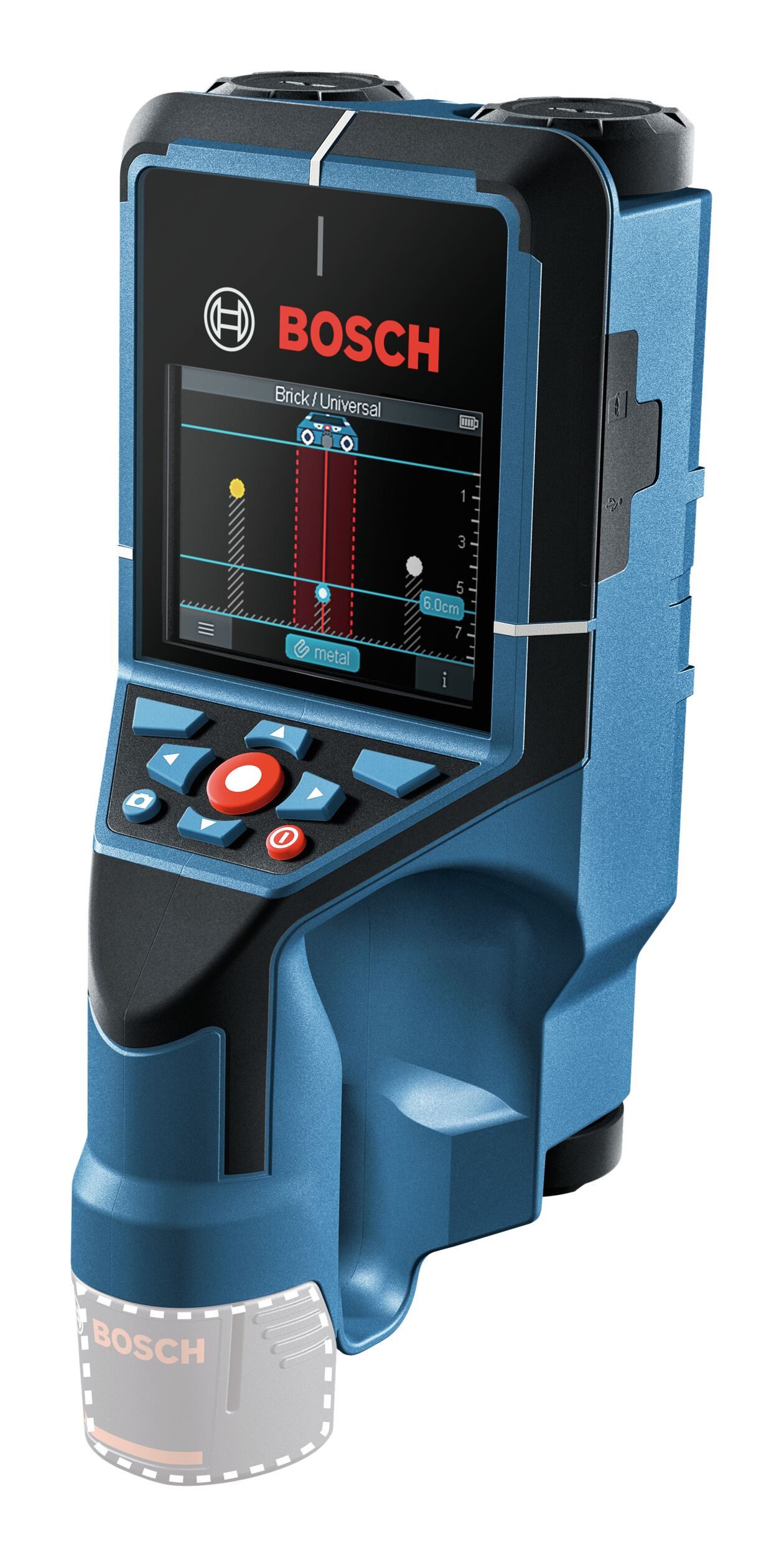 BOSCH Leitungsortungsgerät D-tect / Wallscanner, Ortungsgerät Wallscanner D-tect 200 C - in L-BOXX 136