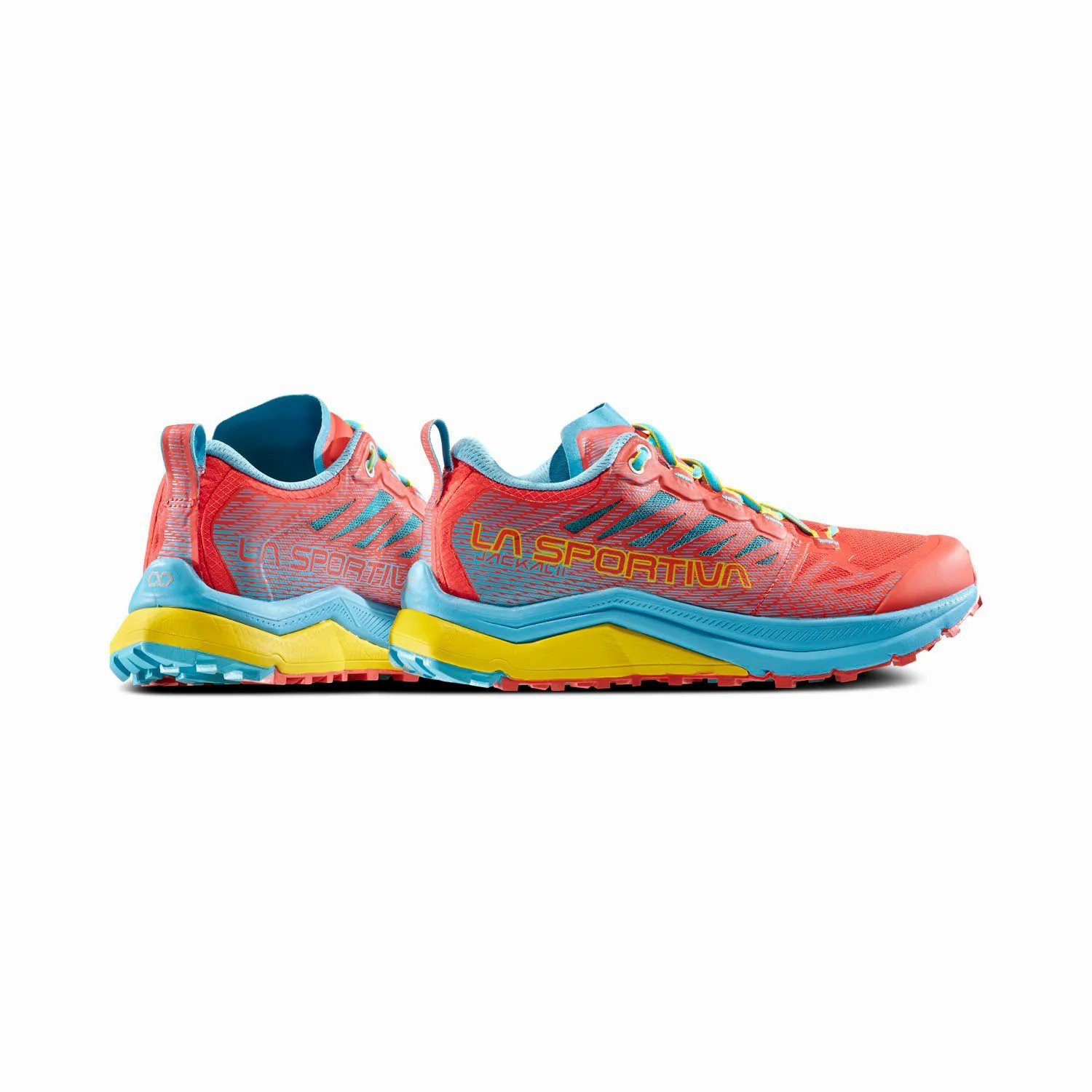 La Sportiva Trail-Laufschuhe Jackal II rot/blau Damen Wanderschuh