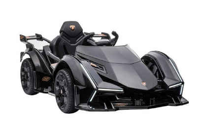 Elektro-Kinderauto Kinder - Elektro Auto "Lamborghini V12 Vision Gran Turismo" - Schwarz