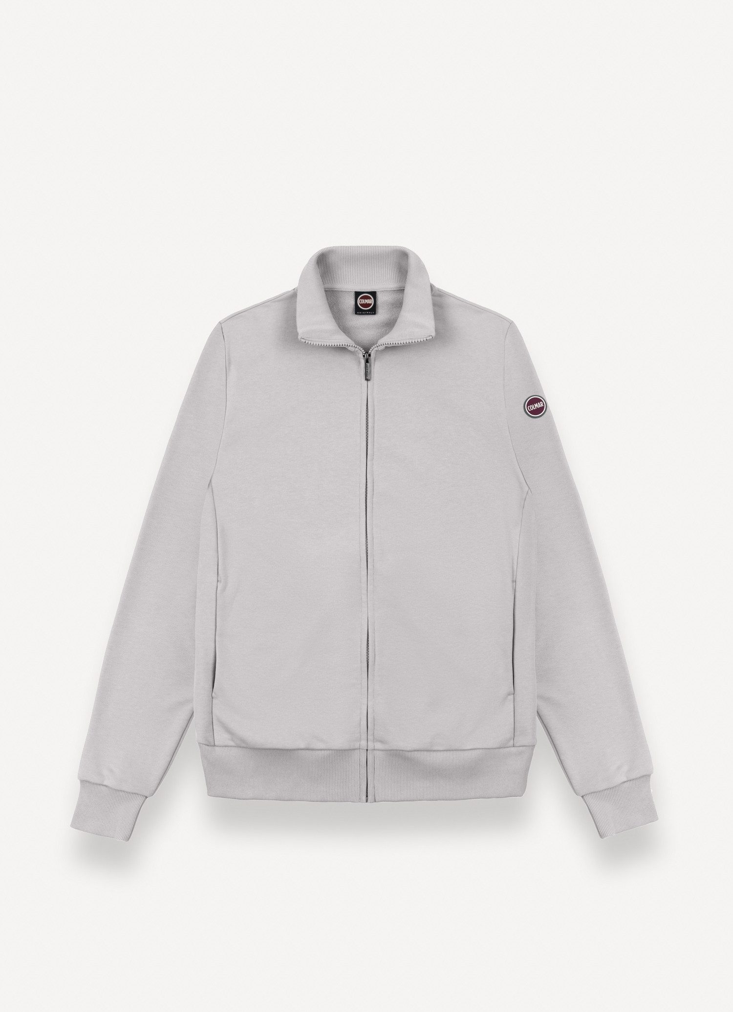 Colmar Sweatjacke MENS SWEATJACKET mit geripptem Stehkragen, aus Baumwolle, Regular Fit