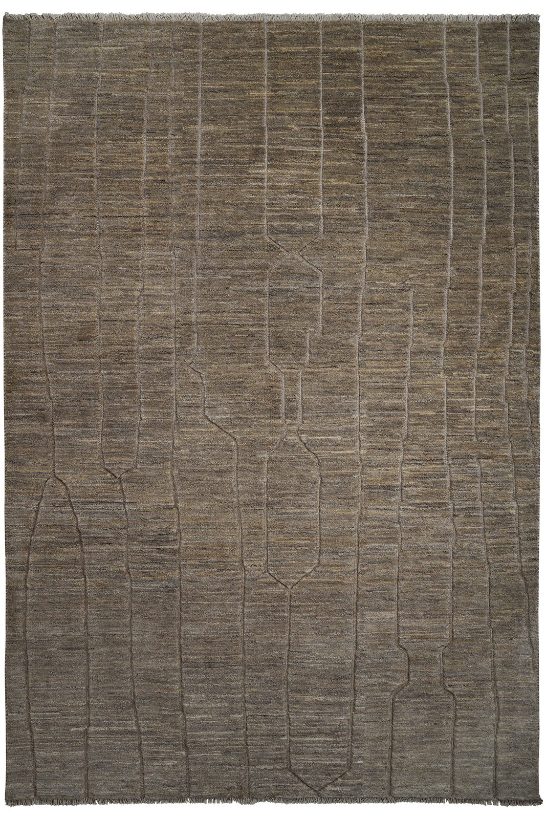 Looma Hochflor-Teppich Gabbeh Basi 291x200cm, rechteckig, Höhe: 15 mm, Basi, Schurwolle, Unikat