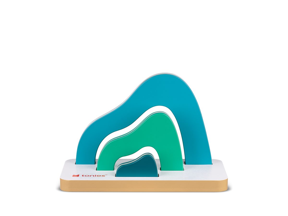 tonies Kinderregal Mini Standregal für bis zu bis zu 25 Tonies