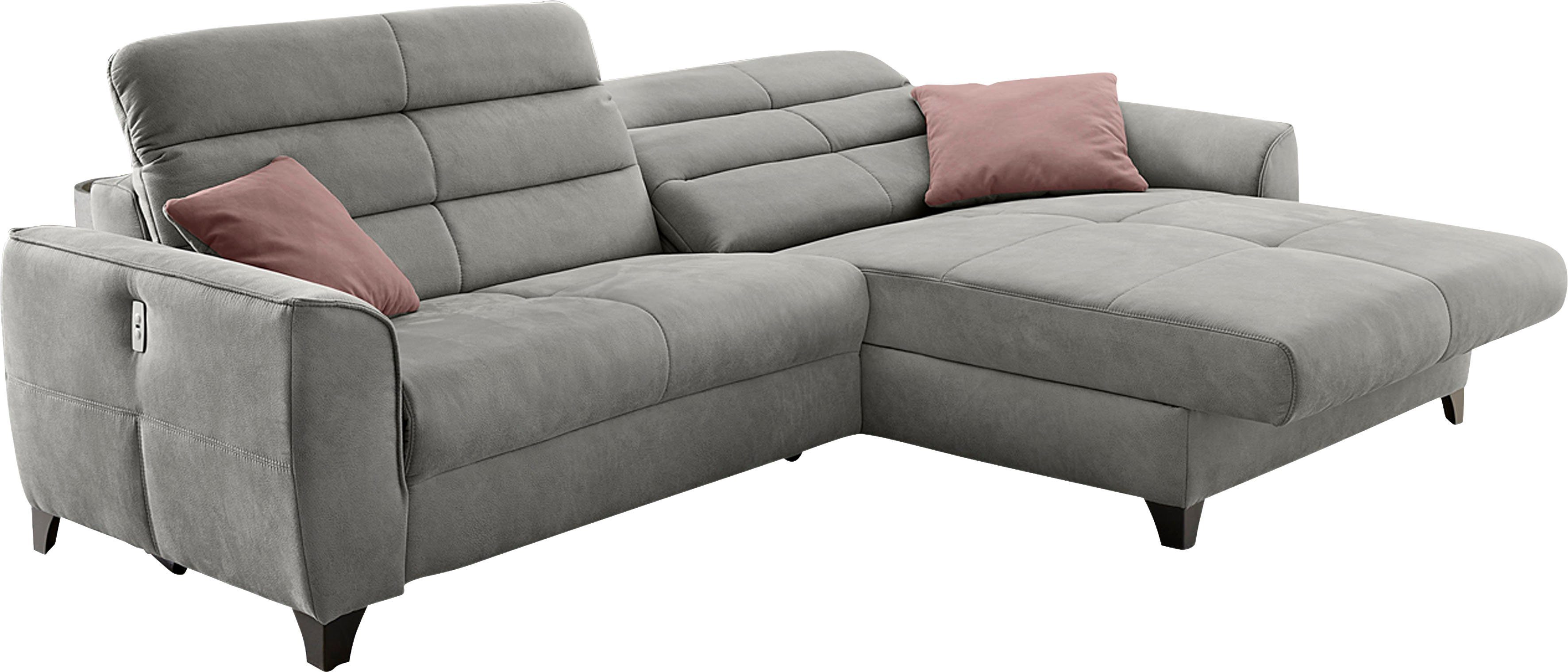 Jockenhöfer Gruppe breiten, mit elektromotorischen 120cm One, Double Ecksofa Relaxfunktionen 2x