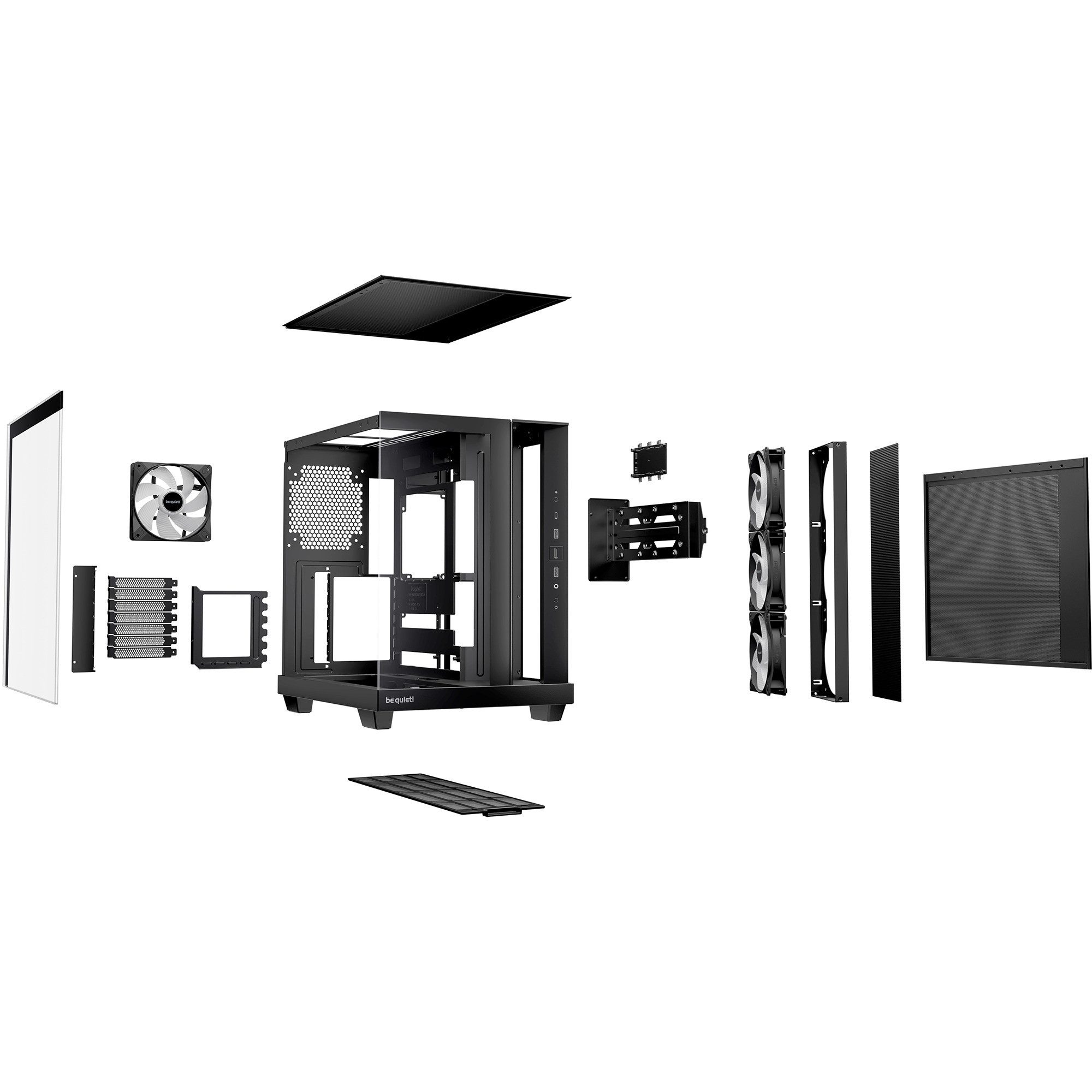 be quiet! PC-Gehäuse be quiet! Light Base 500 LX Black, Tower-Gehäuse