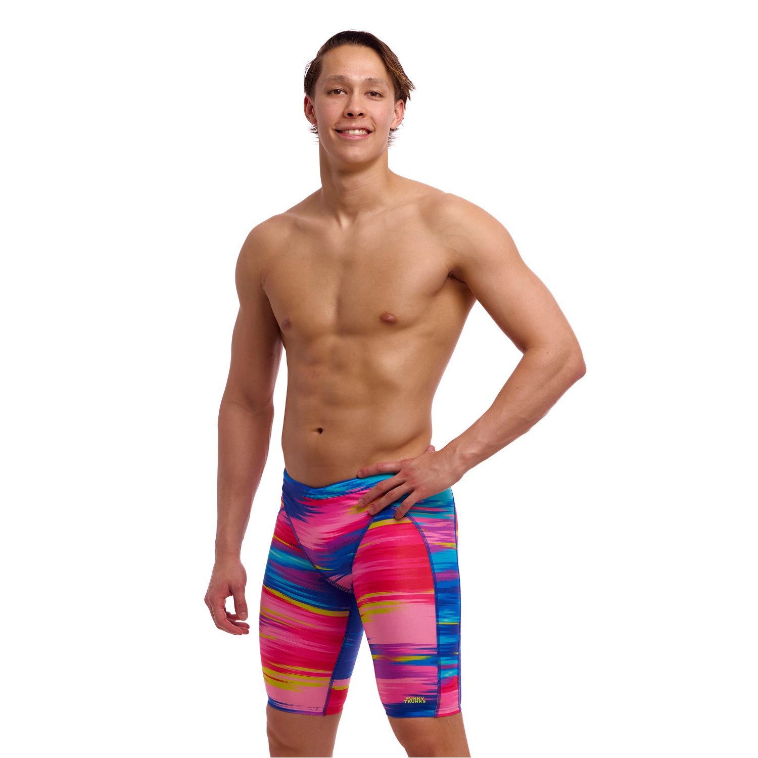 Funky Trunks Badehose Lost Ocean Jammer für Triathleten chlorbeständig