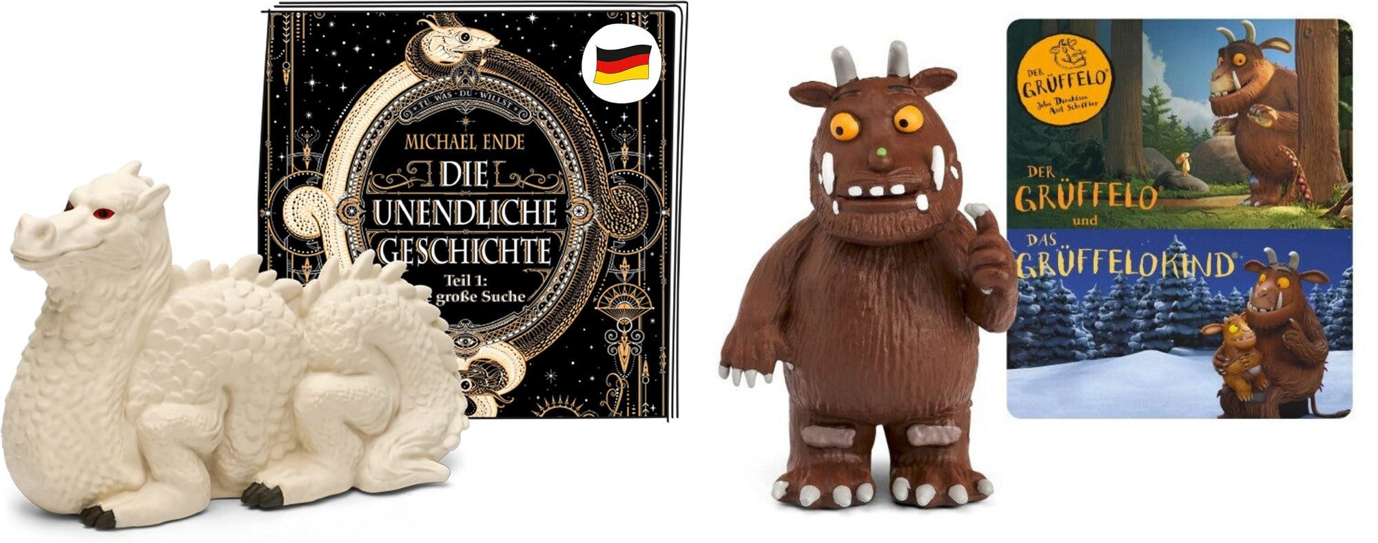 tonies Hörspielfigur Tonie Der Grüffelo & Das Grüffelokind + Fuchur - 2 Toniefiguren