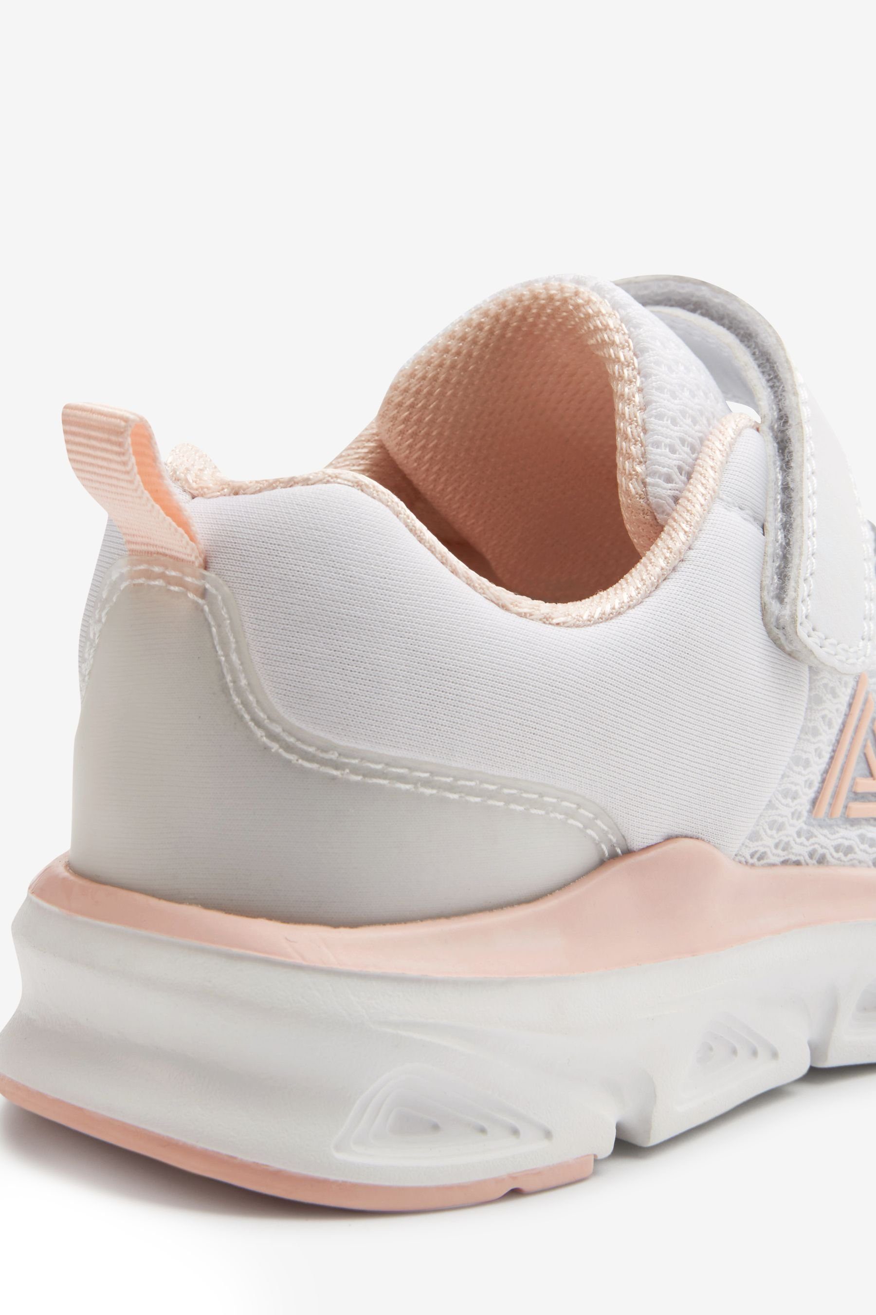 (1-tlg) Next White/Pink Lauf-Turnschuhe Sneaker