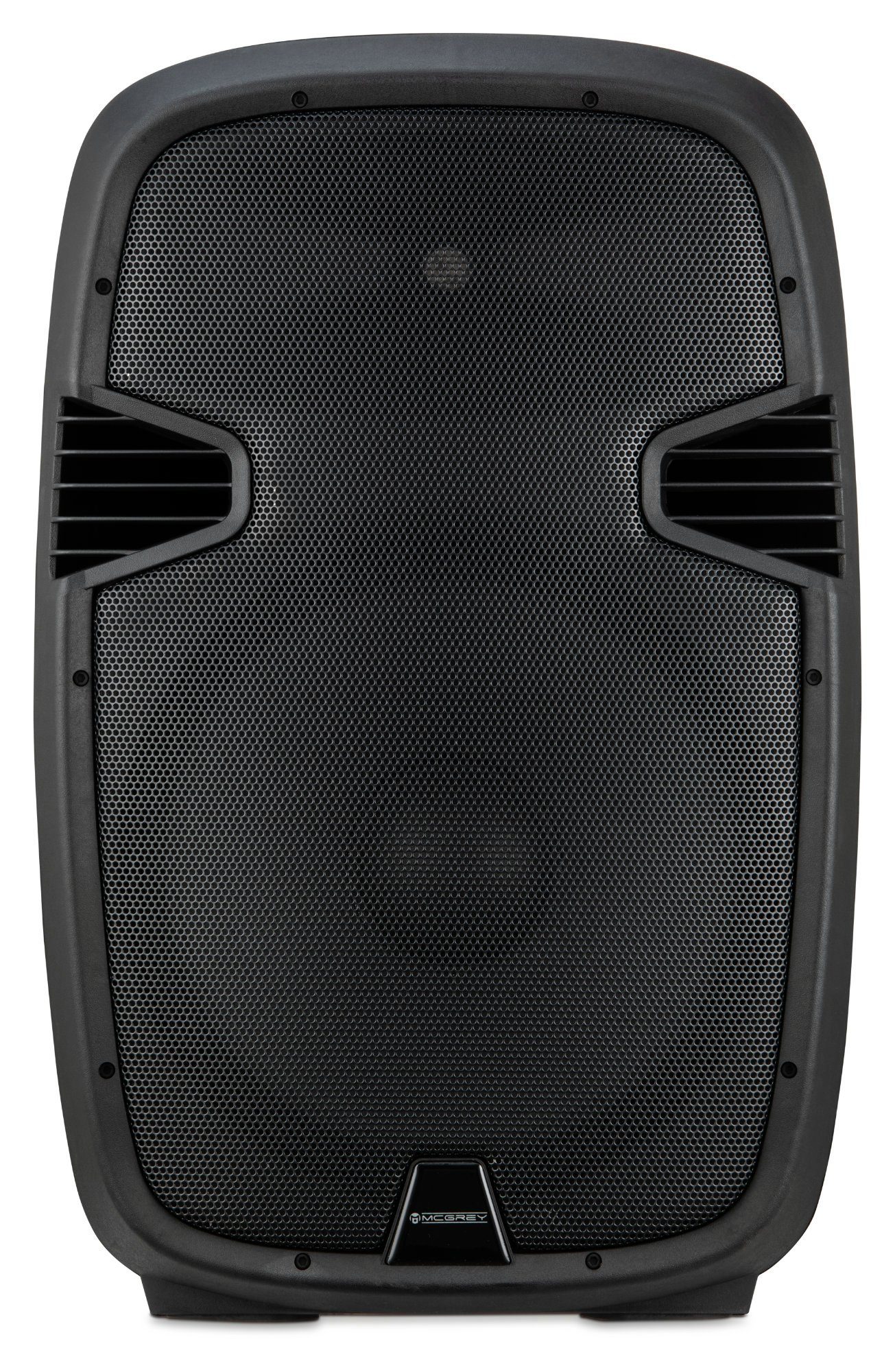 McGrey P215 MA Aktive PA-Box Lautsprecher (Bluetooth, 120 W, FM/USB/SD/MP3-Player - 2-Wege-System mit 15" Woofer und 1" Hochtöner)
