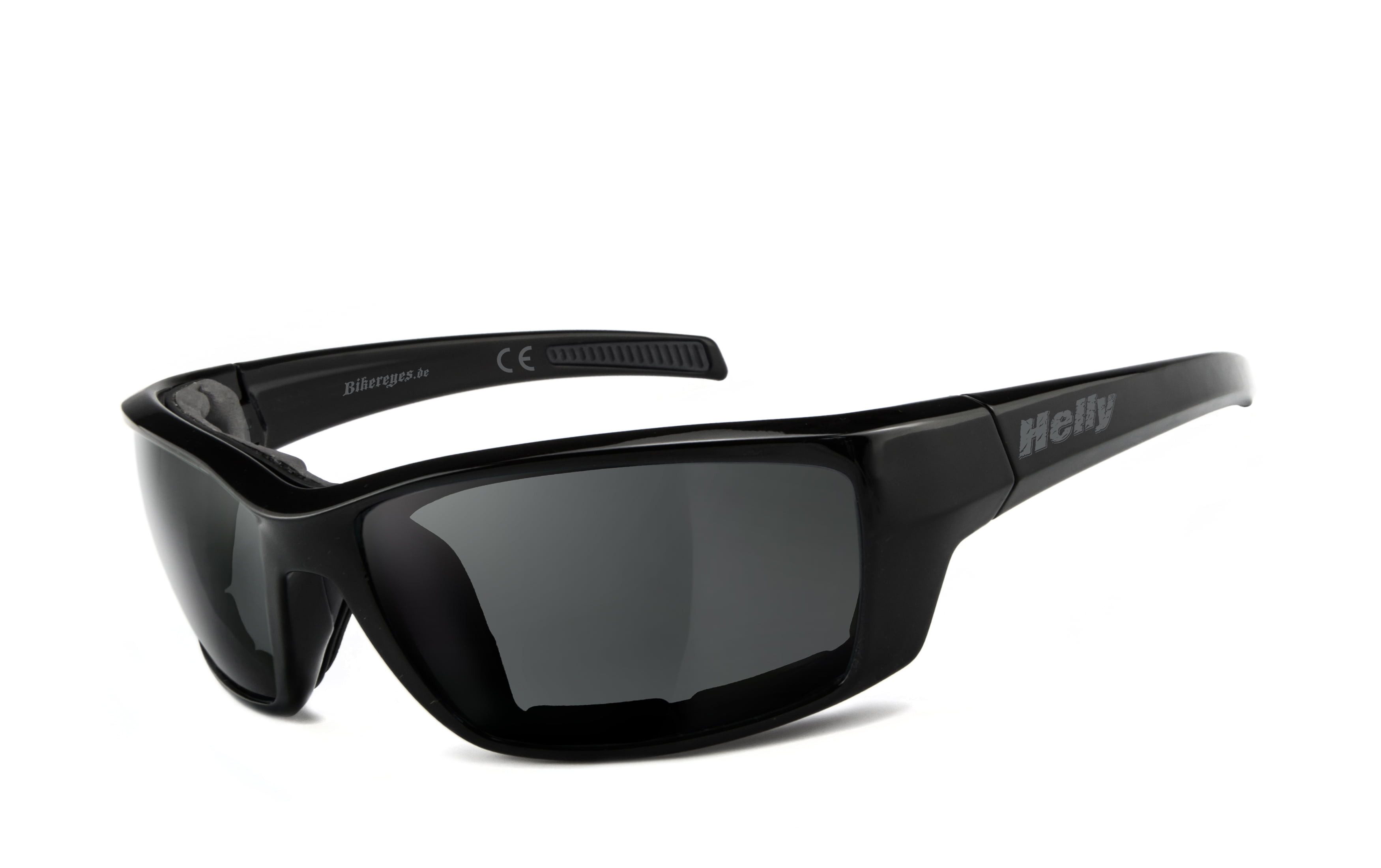 Helly - No.1 Bikereyes Motorradbrille shiny, gepolstert (abnehmbar) – Bild 3 von 5