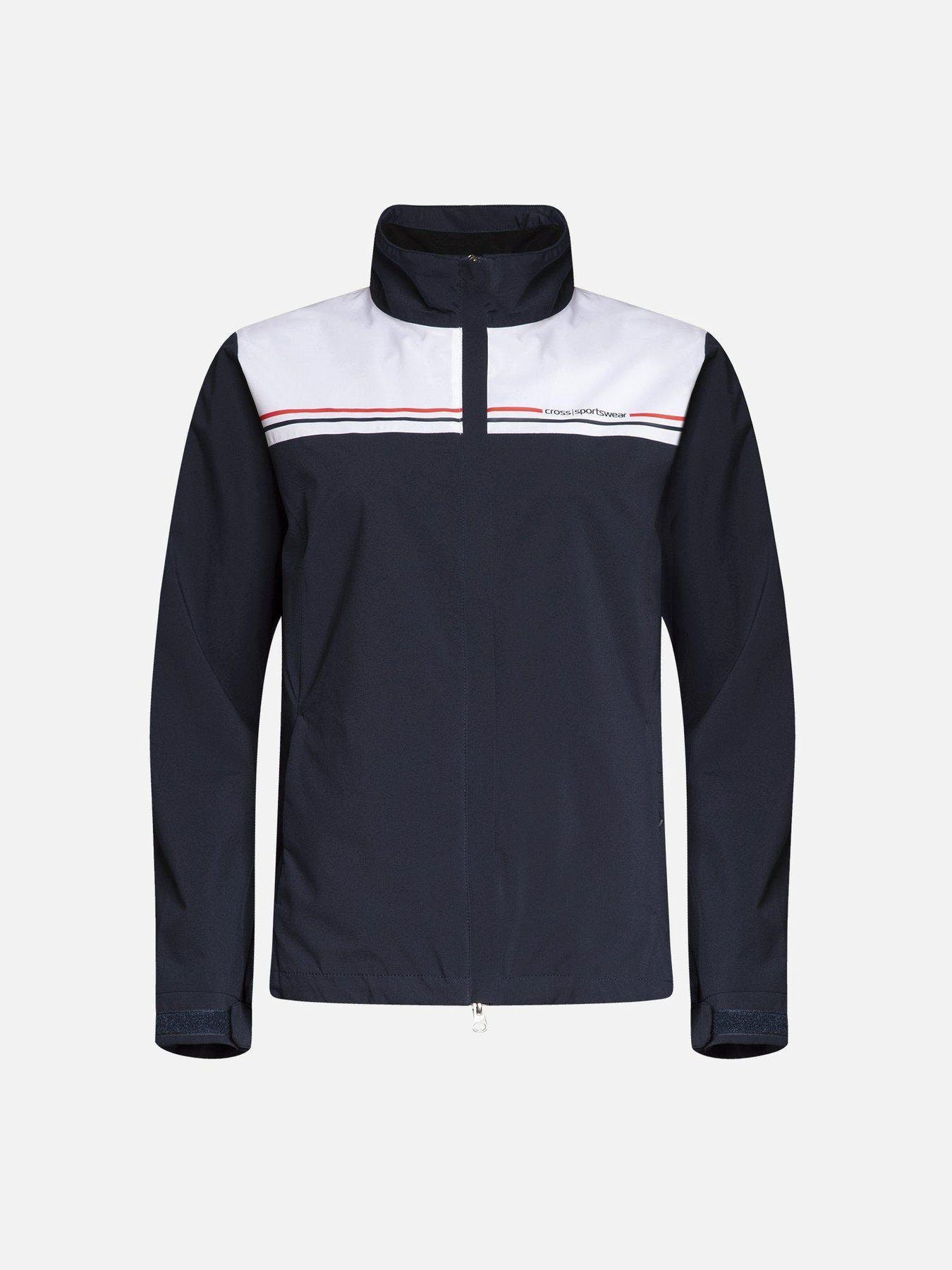 Cloud 2 Sportswear Vordertaschen Jacket I Reißverschluss Sportswear Cross Jacke Navy W Golfweste Damen Cross