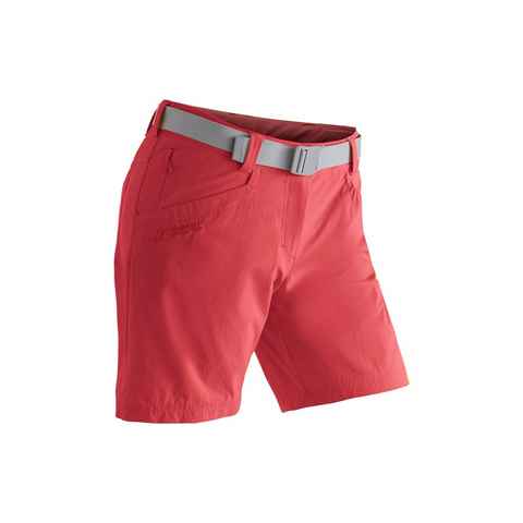 Maier Sports Funktionsshorts Lulaka Shorts Damen Shorts, kurze Wanderhose, Outdoorhose mit 4 Taschen, Regular Fit
