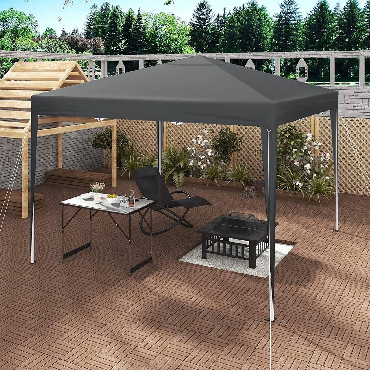 Woltu Faltpavillon, Pop-Up Pavillon aus Oxford günstig online kaufen