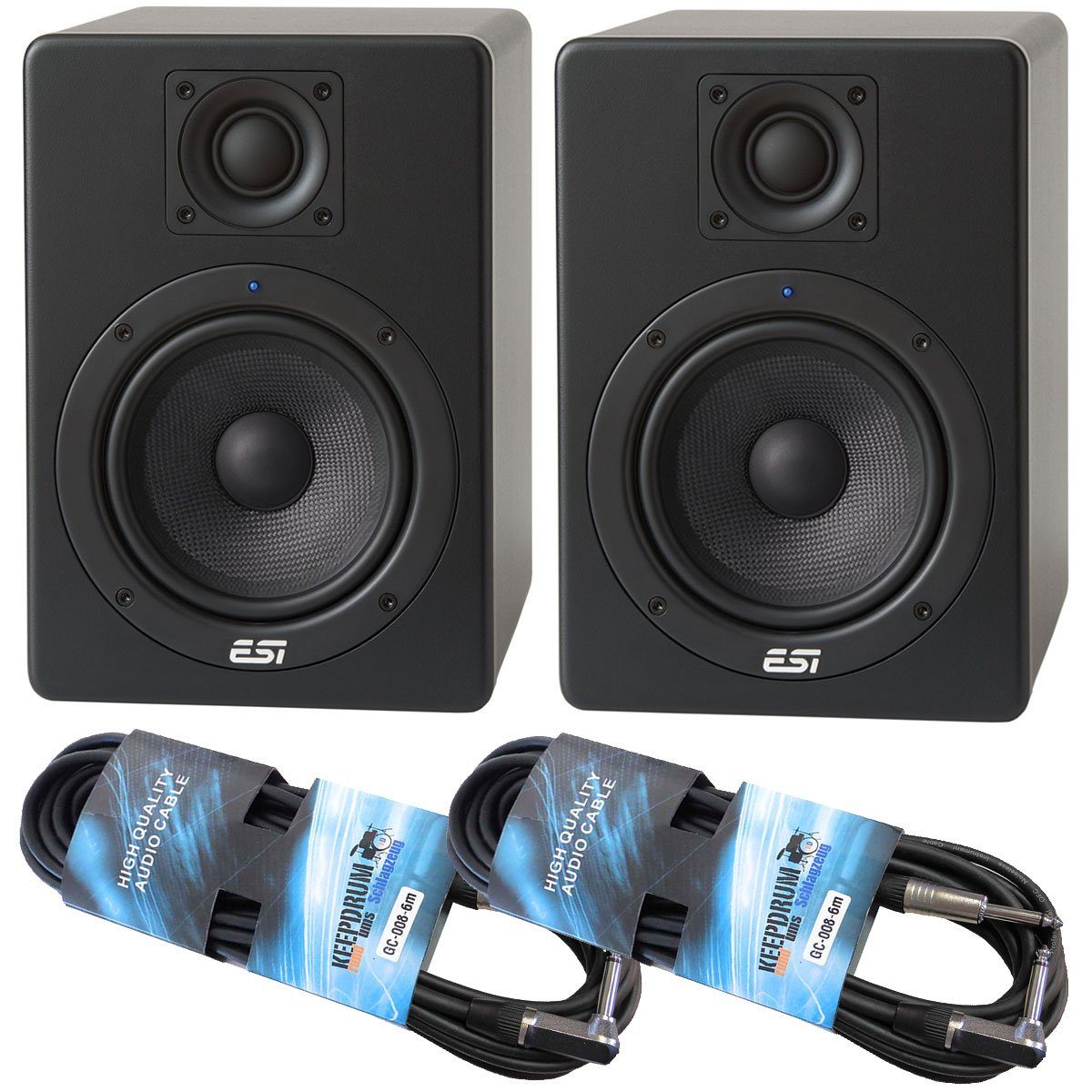 ESI Audiotechnik ESI Aktiv 05 MonitorBoxen 1 Paar + Klinkenkabel