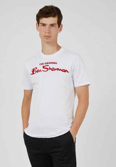 Ben Sherman T-Shirt Signature Logo Tee Grafisch bedrucktes T-Shirt