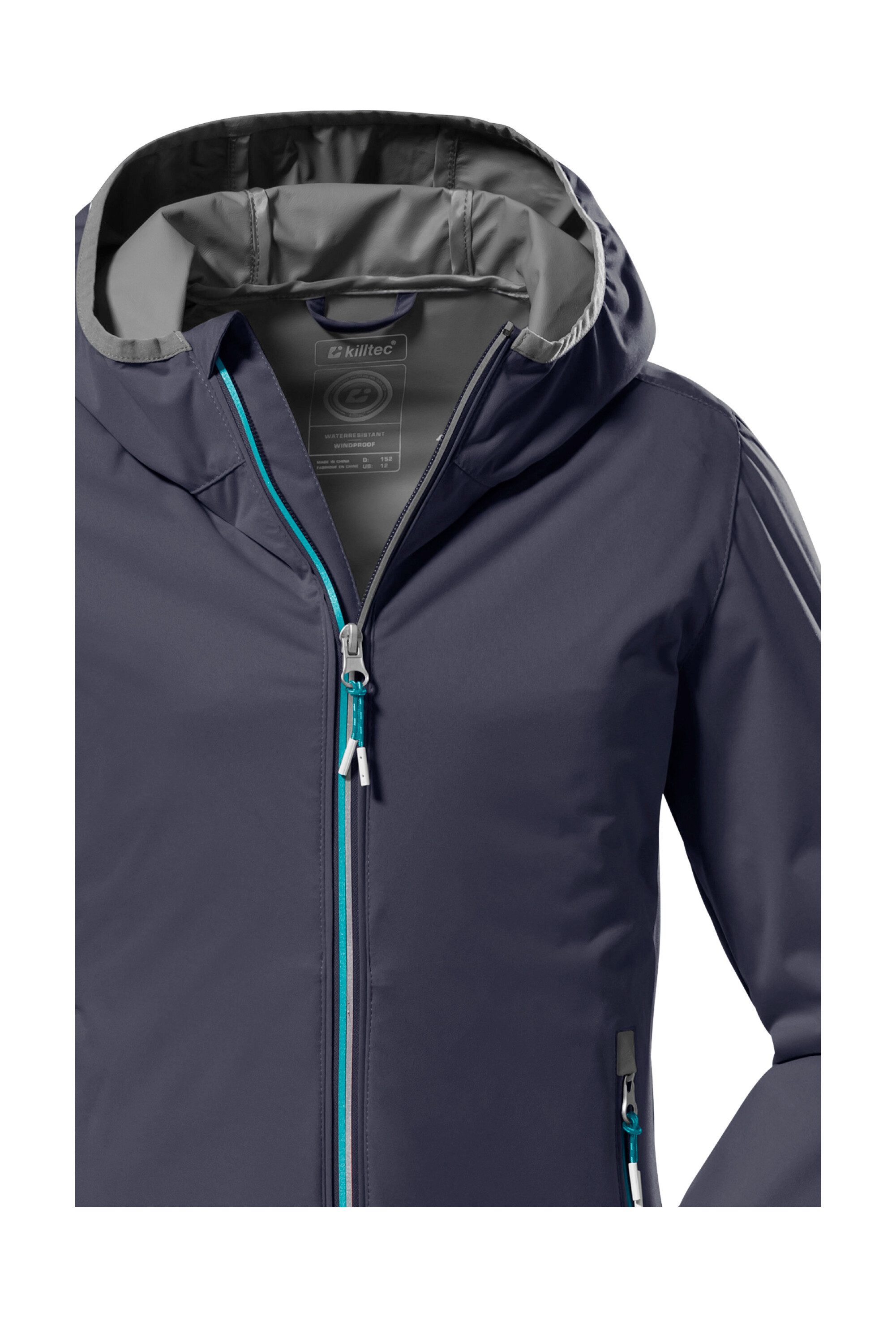 Killtec Funktionsjacke KOS 164 GRLS JCKT Ultraleichte, wasserabweisende Mädchenjacke, packbar, reflektierend