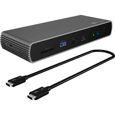 ICY BOX Laptop-Dockingstation »IB-DK8801-TB4, USB-C/Thunderbolt«