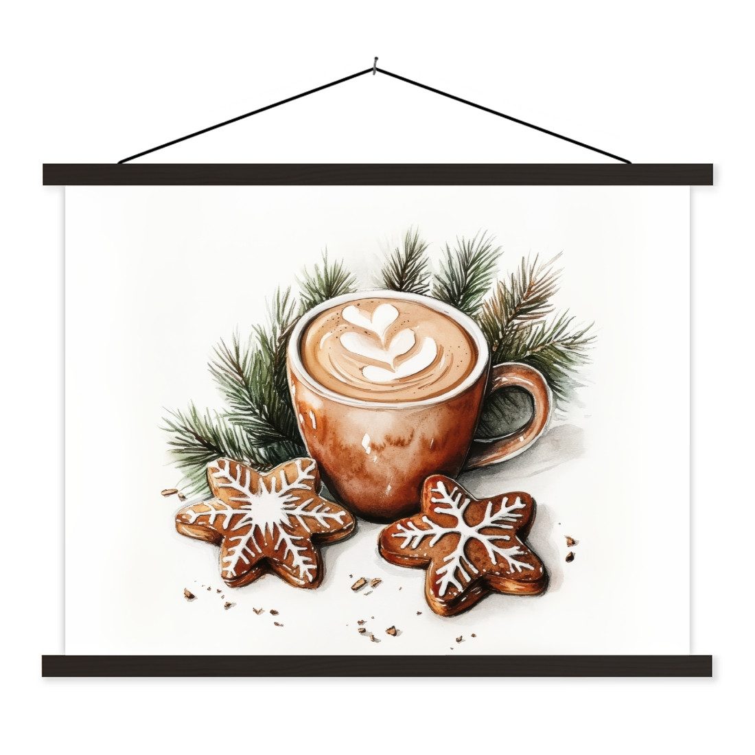 MuchoWow Poster Kaffee - Kuchen - günstig online kaufen