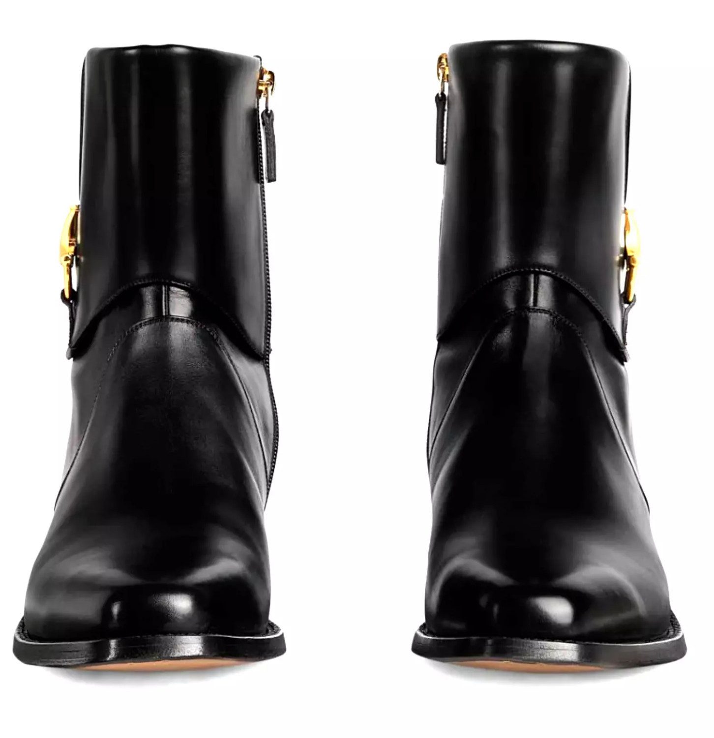 GUCCI Horsebit Ankle Stiefel Bootsschuh Ikonische Horsebit-Detail als Hommage an Guccis Reit-Tradition