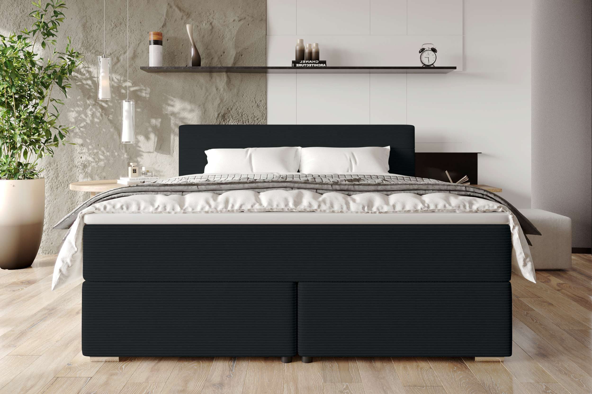99rooms Boxspringbett Phönix (Schlafzimmerbett, Bett), mit günstig online kaufen