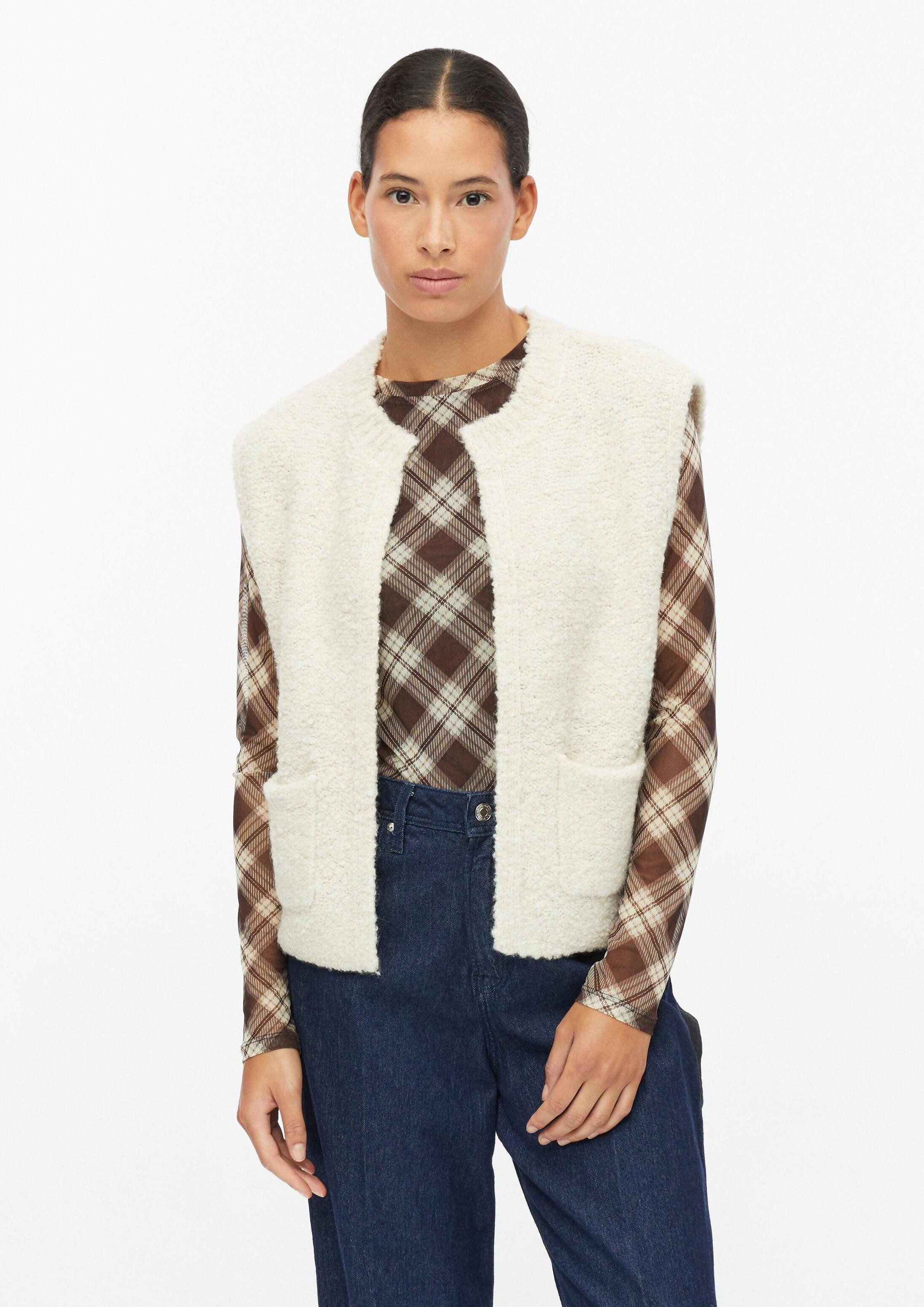 s.Oliver Funktionsweste Strickjacke Strickjacke