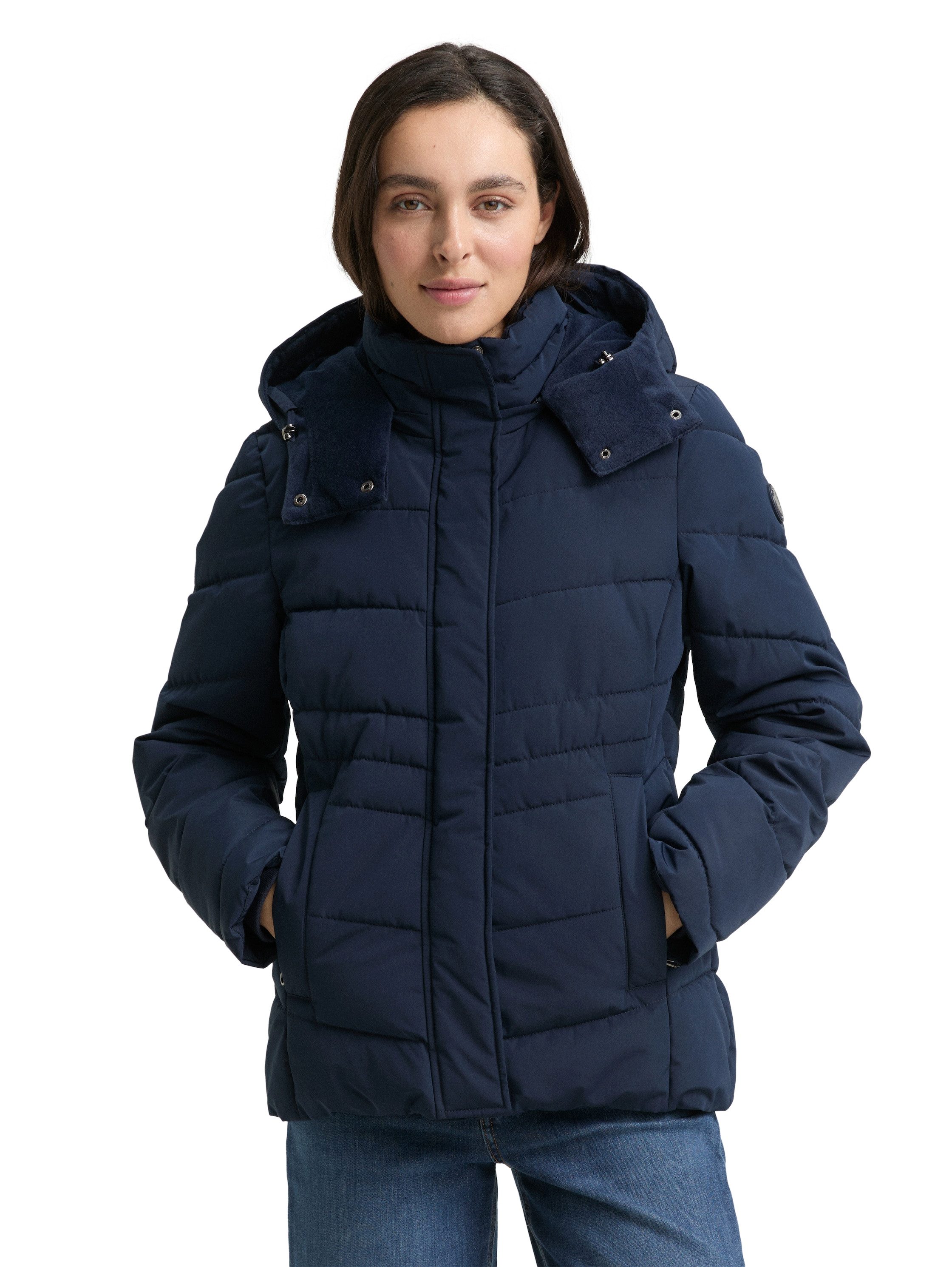 TOM TAILOR Steppjacke mit Logo Stickerei günstig online kaufen