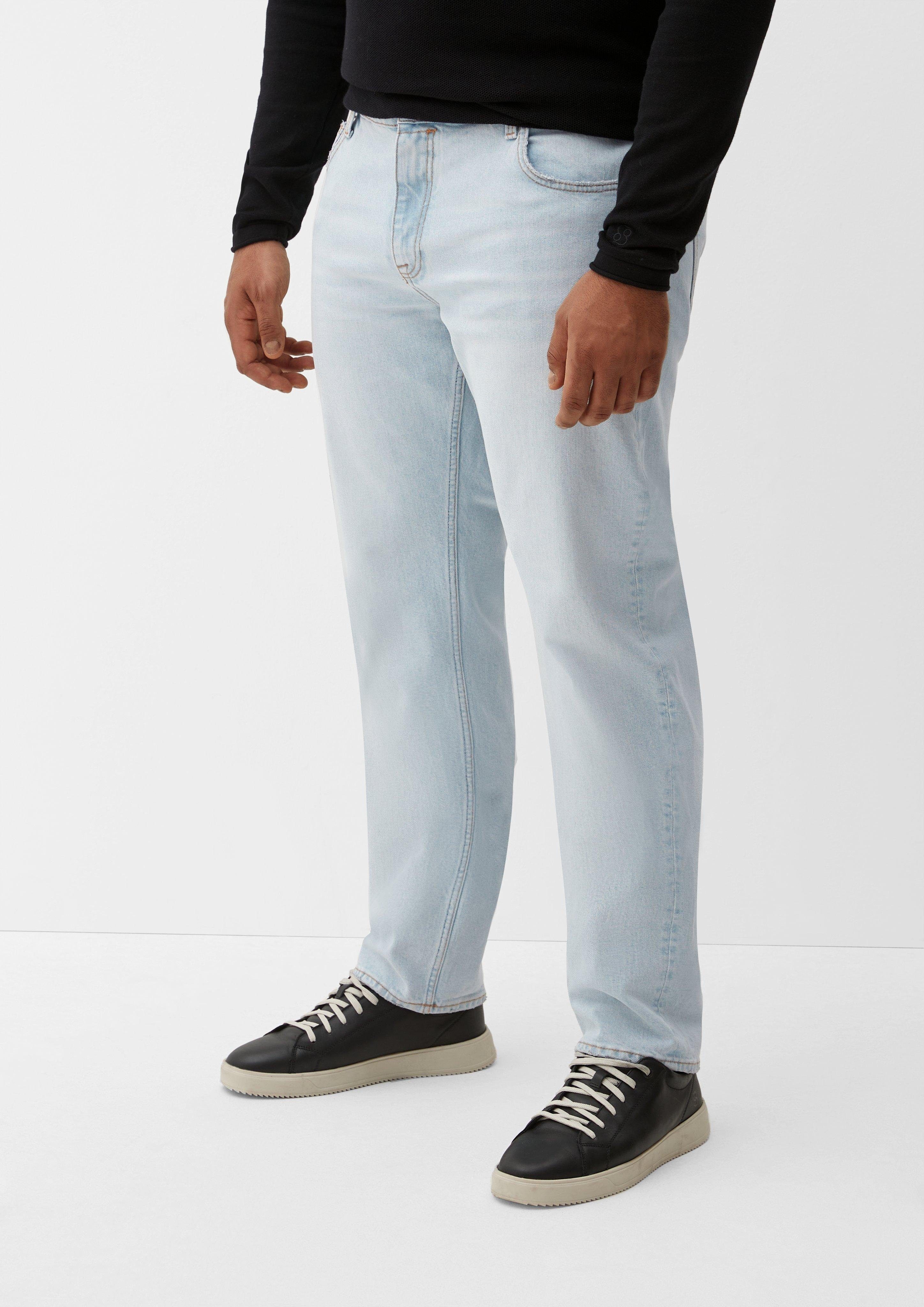 s.Oliver Stoffhose Jeans York / Regular Fit / Mid Rise / Straight Leg blassblau