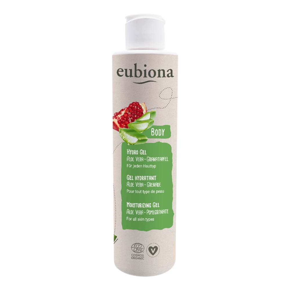 eubiona Sonnenschutzpflege Hydro Gel - Aloe Vera-Granatapfel 50ml