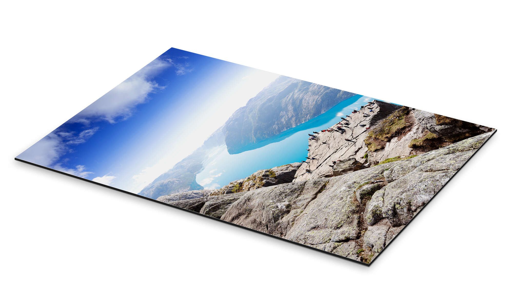 Posterlounge Wandbild Preikestolen-Klippe am Lysefjord, Editors Choice, erhältlich als Poster, Leinwandbild, Wandsticker oder Acrylglasbild