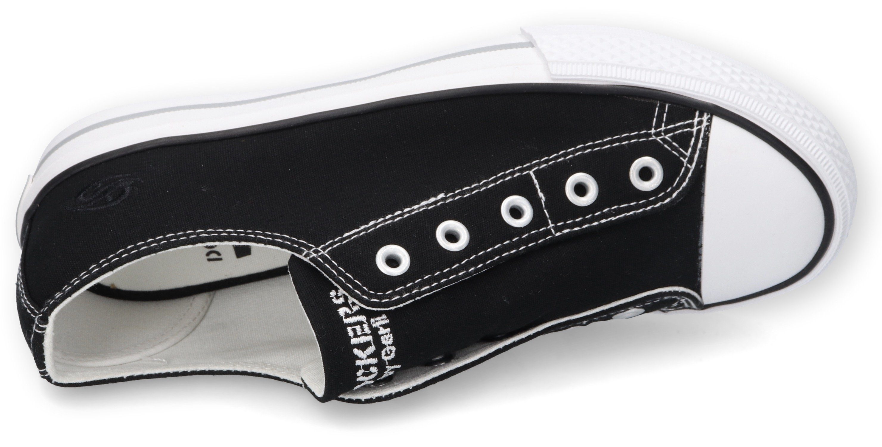 Dockers by Gerli Slip-On Sneaker Sneaker, Schlupfschuh, Freizeitschuh mit verdecktem Gummizug