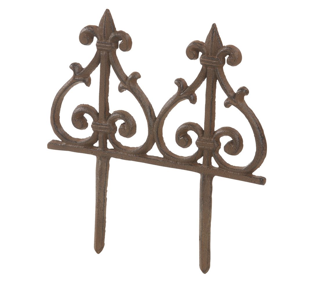Dehner Gartenfigur Dehner Gusseisen-Beeteinfassung günstig online kaufen